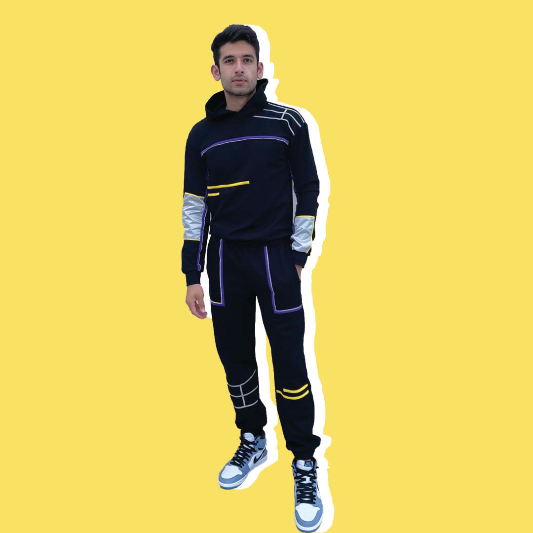 Basket Ball Court-lines Sweatshirt