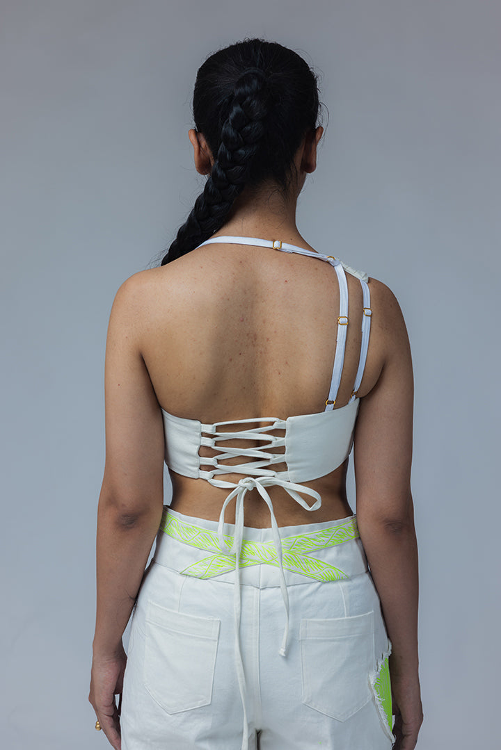 FEEL THE BEAT TOP OFF-WHITE
