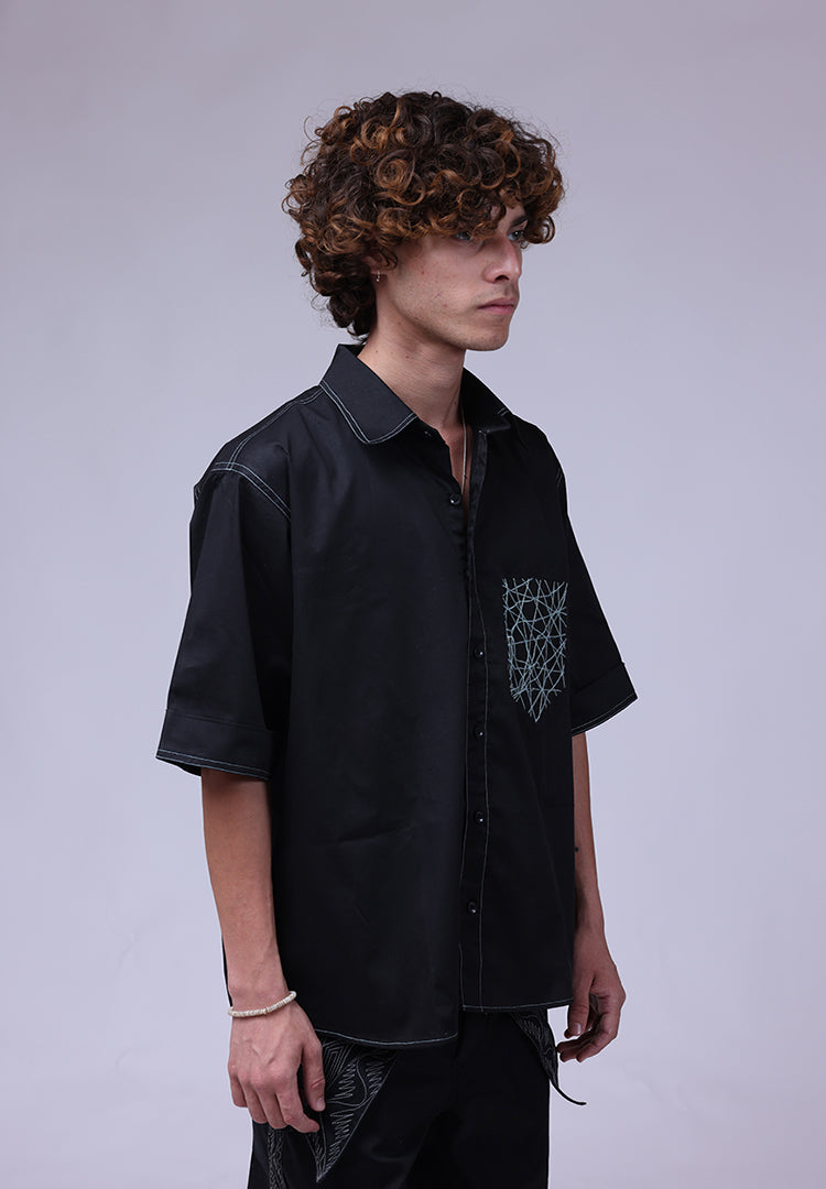 jaal shirt black