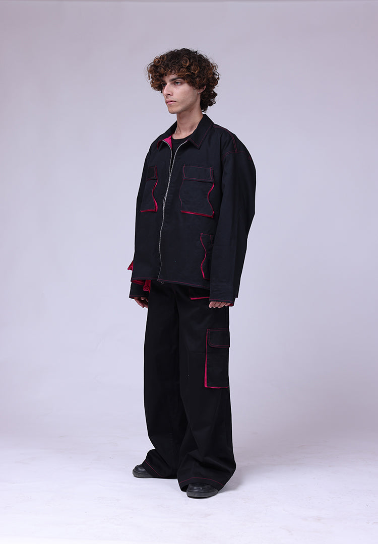kid's river jacket black