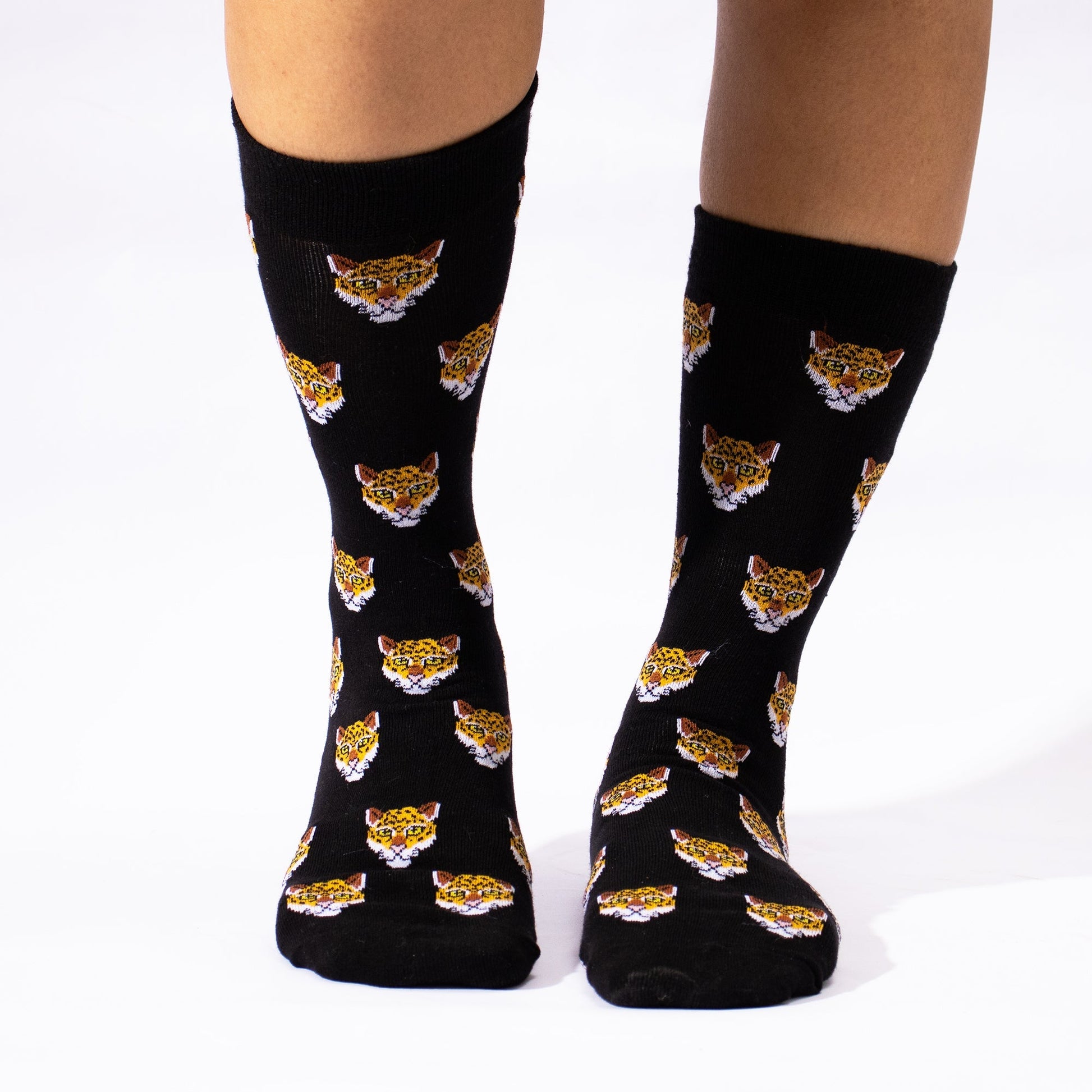 Leopard Print Socks
