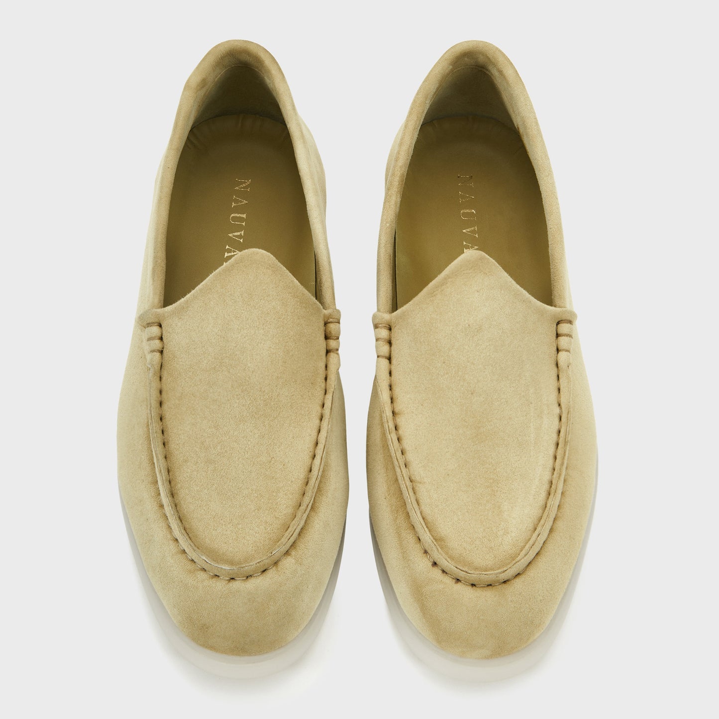 Nagra Loafer | Sage Green Suede