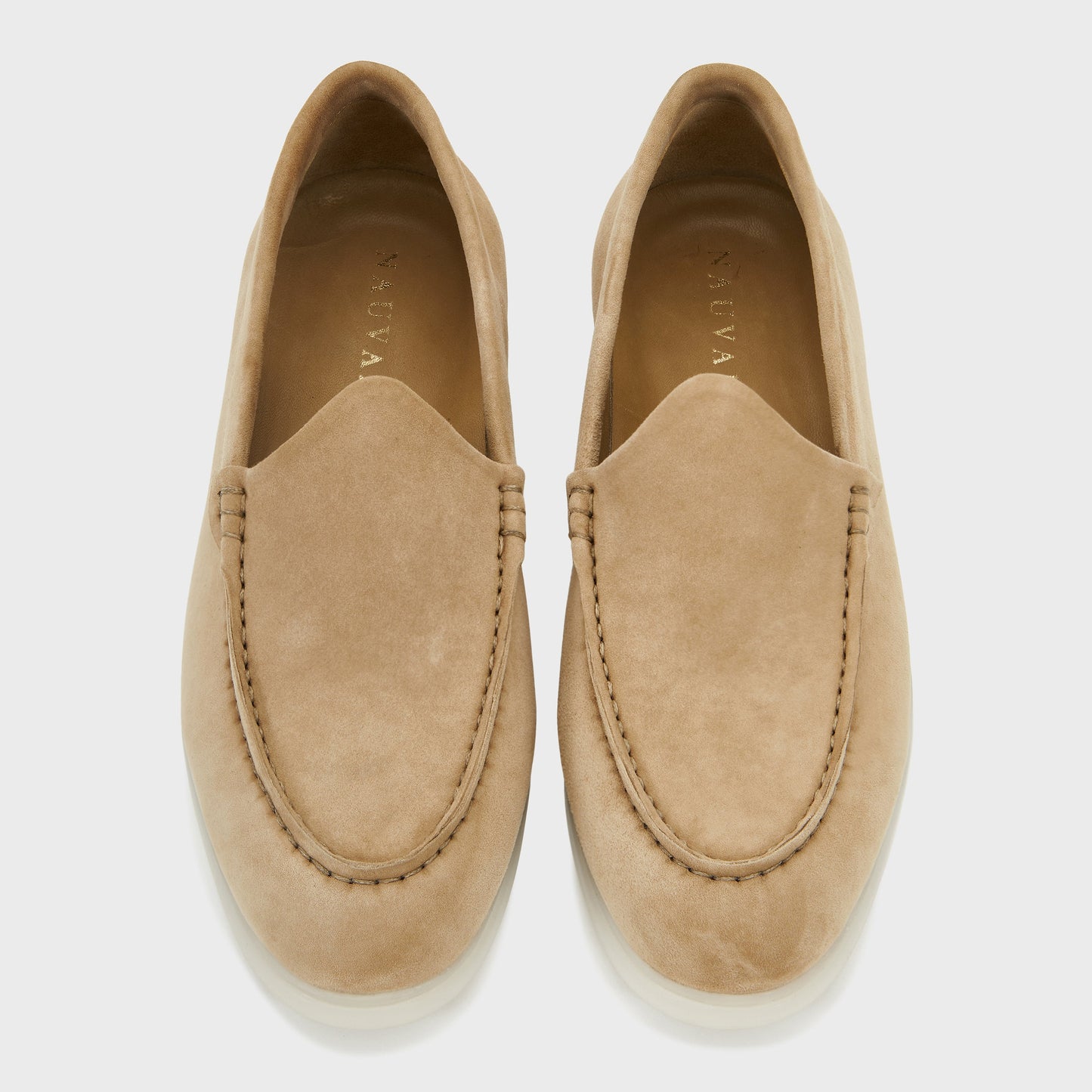 Nagra Loafer | Warm Sand Suede