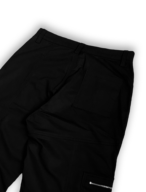 Unisex MISPLACED CARGO PANTS IN BLACK