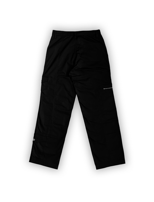 MISPLACED CARGO PANTS IN BLACK