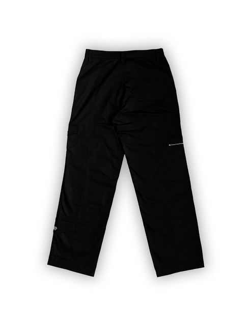 Unisex MISPLACED CARGO PANTS IN BLACK