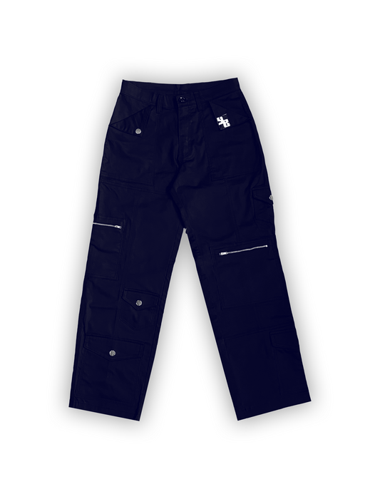 MISPLACED CARGO PANTS IN NAVY BLUE