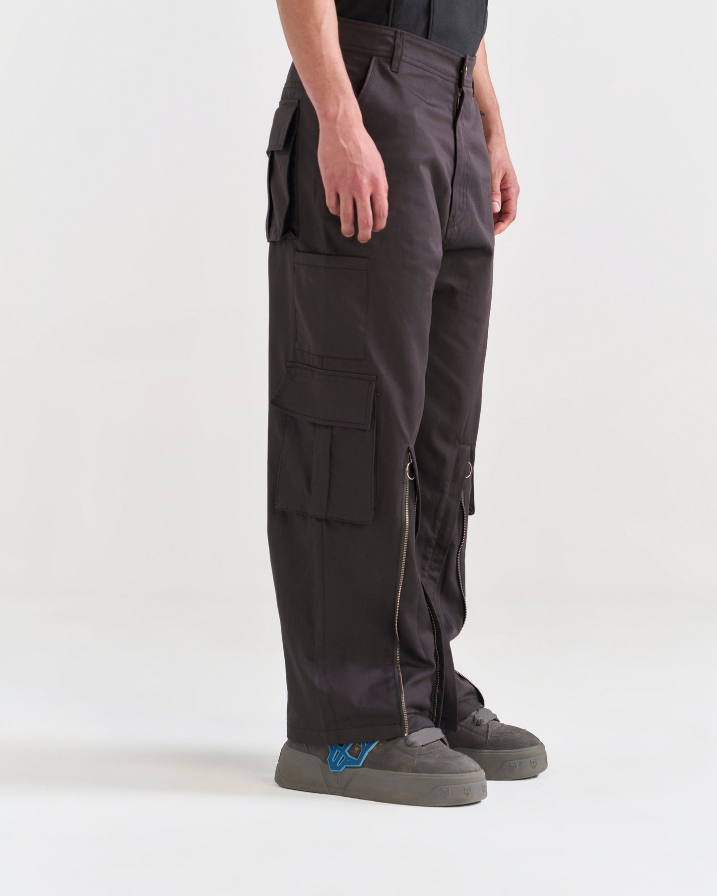 OCTA SLIDER PANTS - DARK GREY