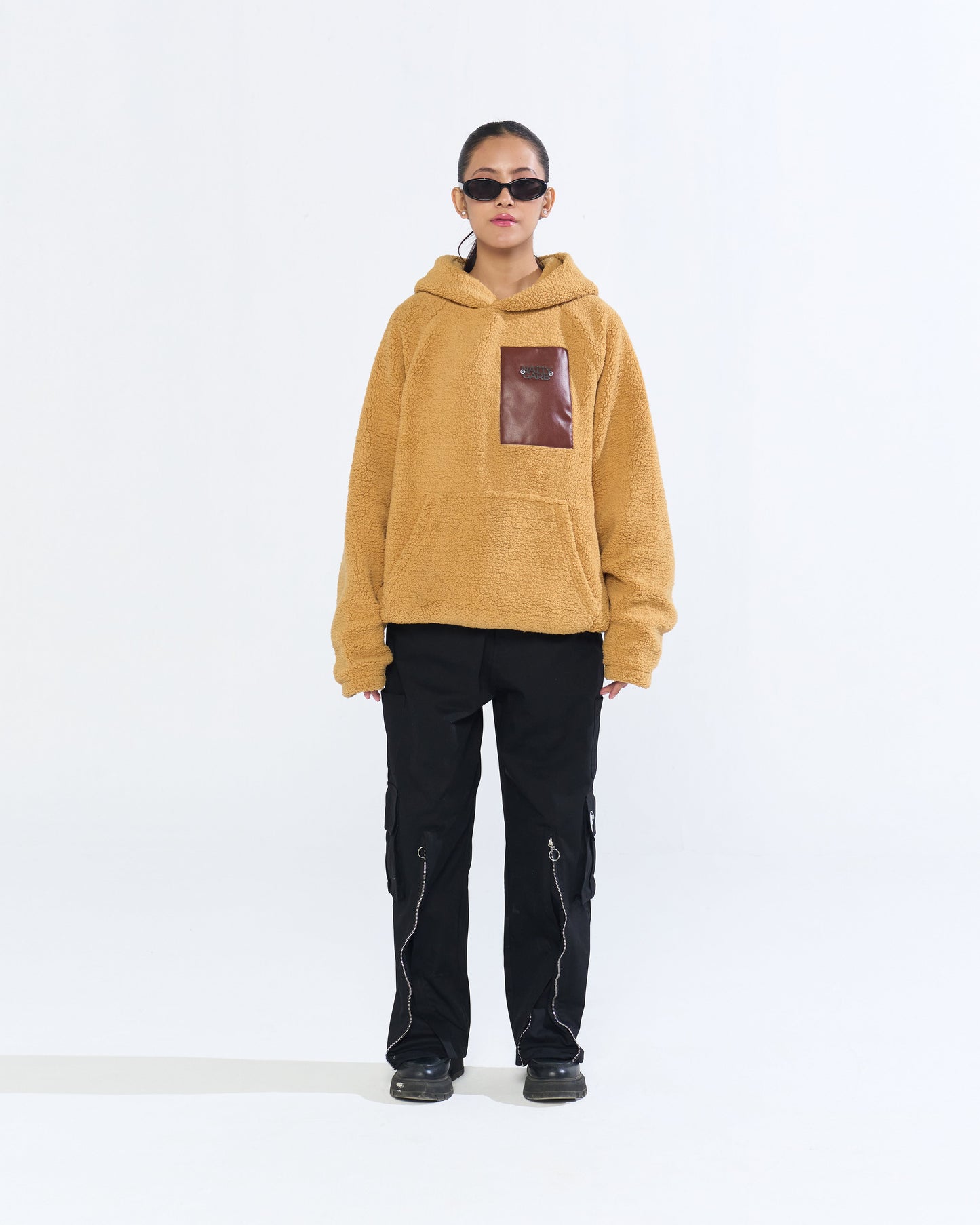 SHERPA HOODIE (BEIGE)