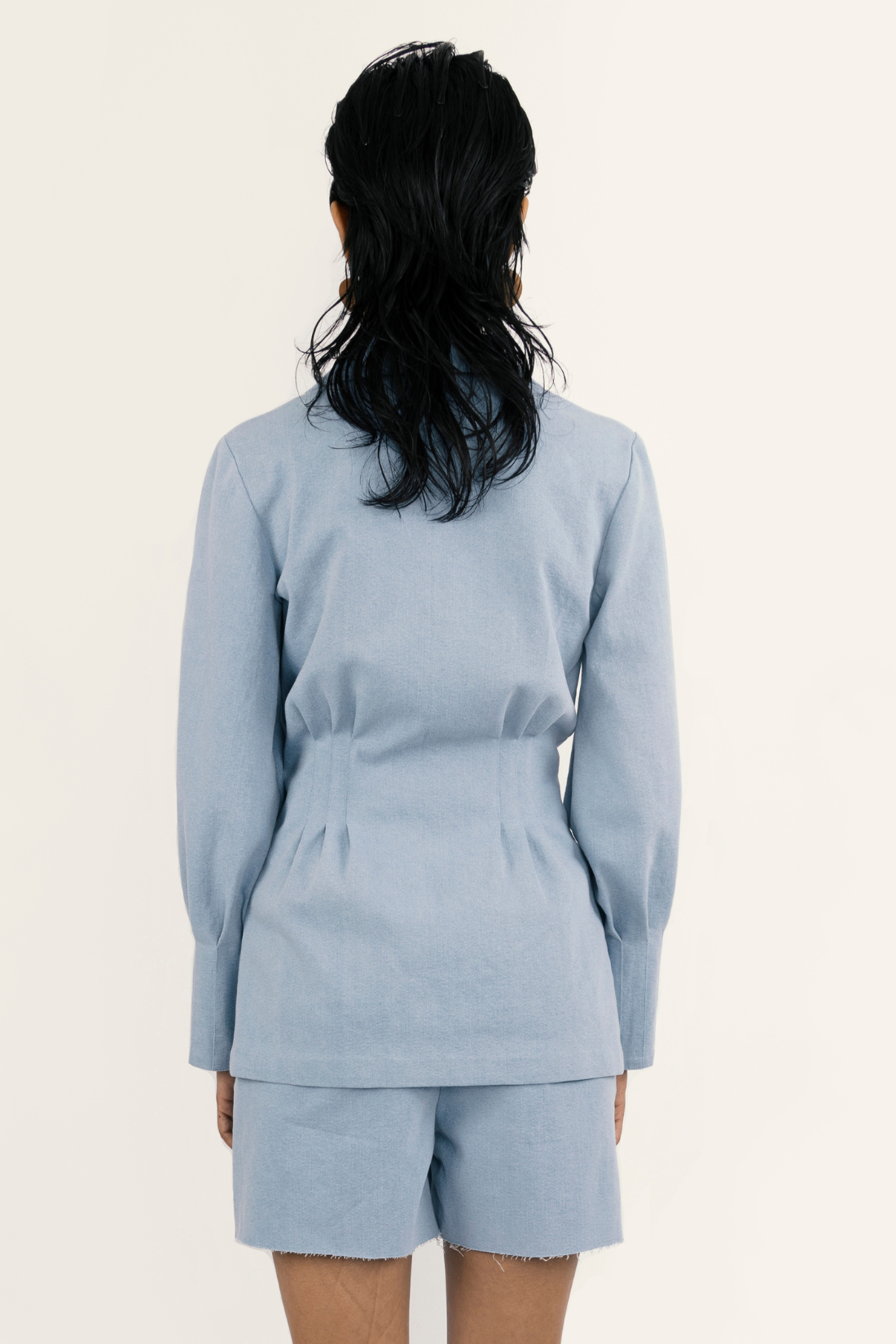 PLEATED JACKET SET
