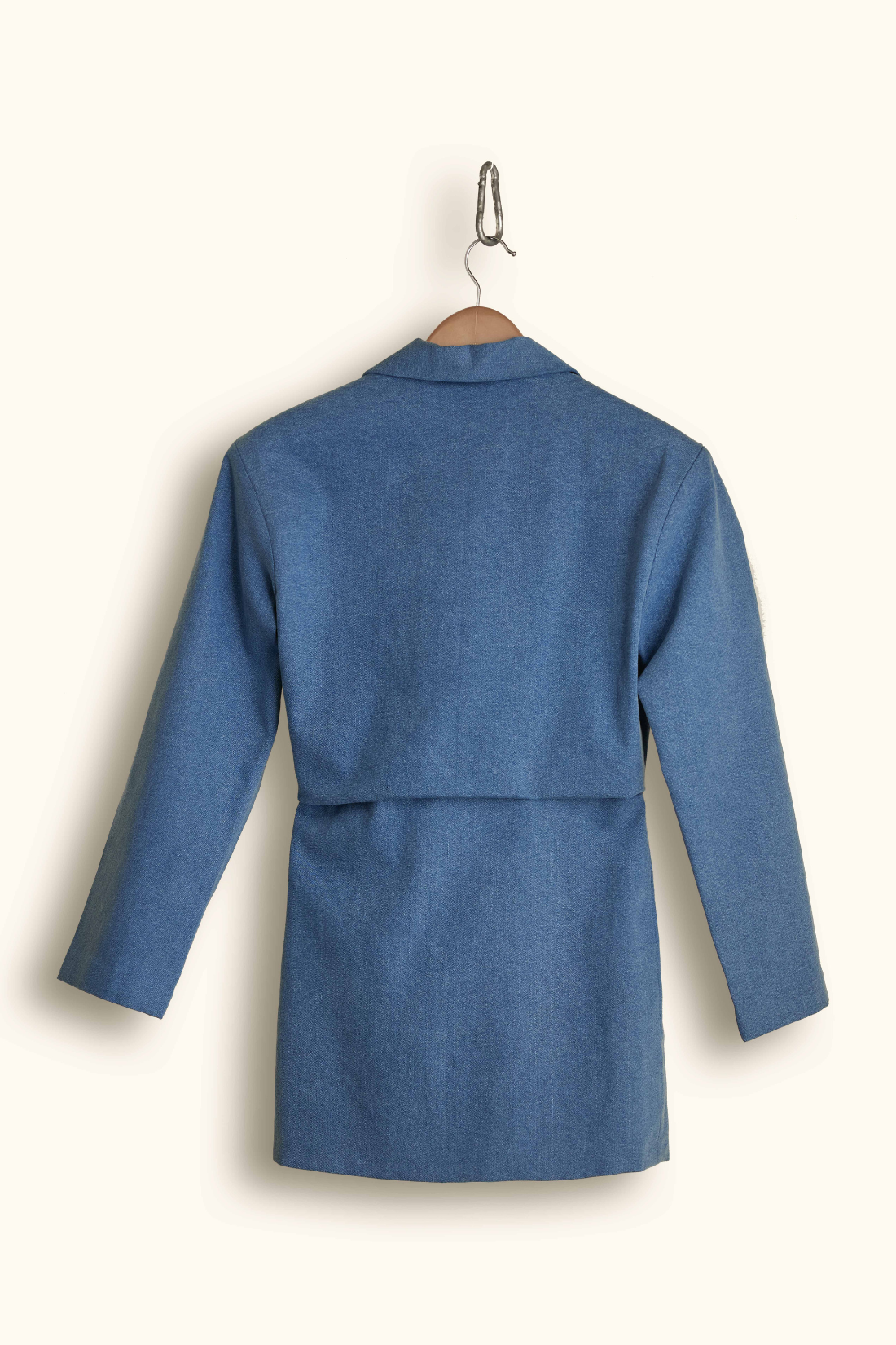 FACTORY DEAD-STOCK DENIM BLAZER DRESS