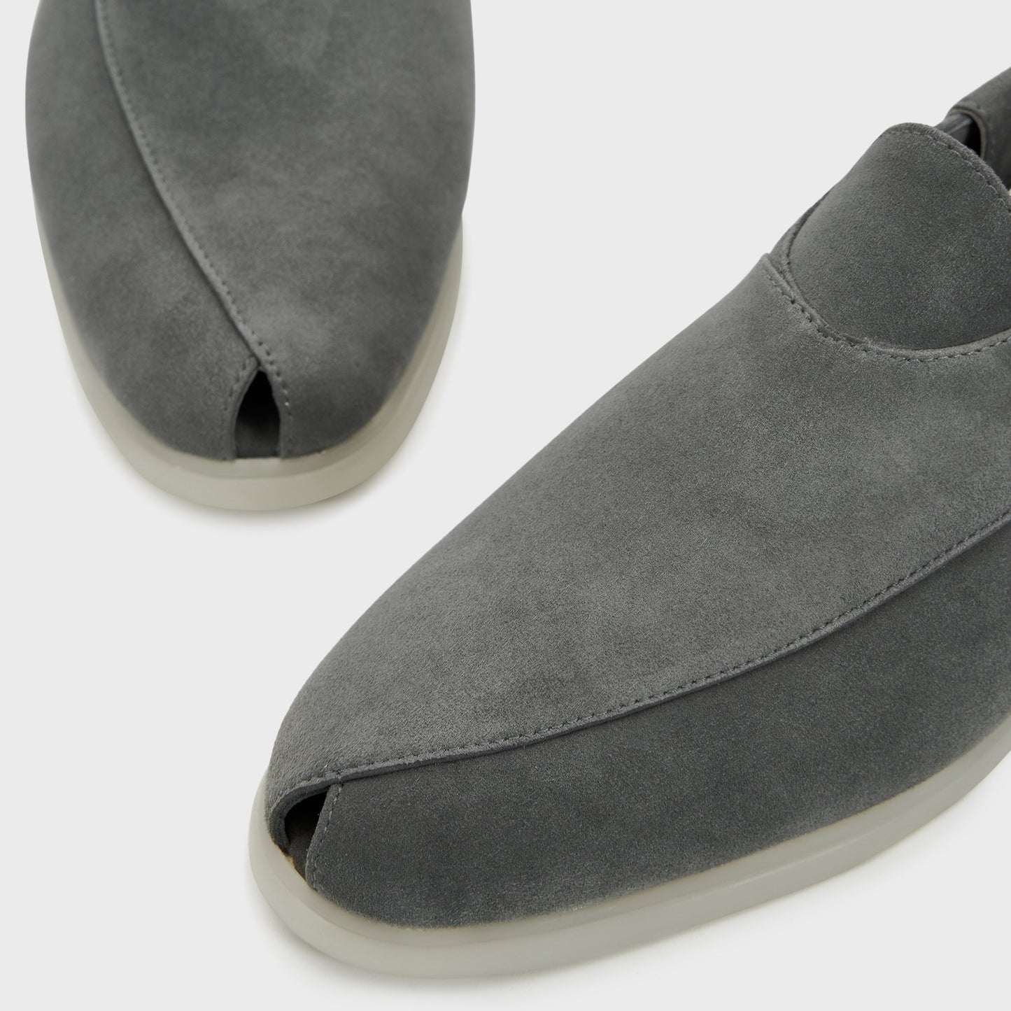 Summer Peshauri | Dark Stone Suede