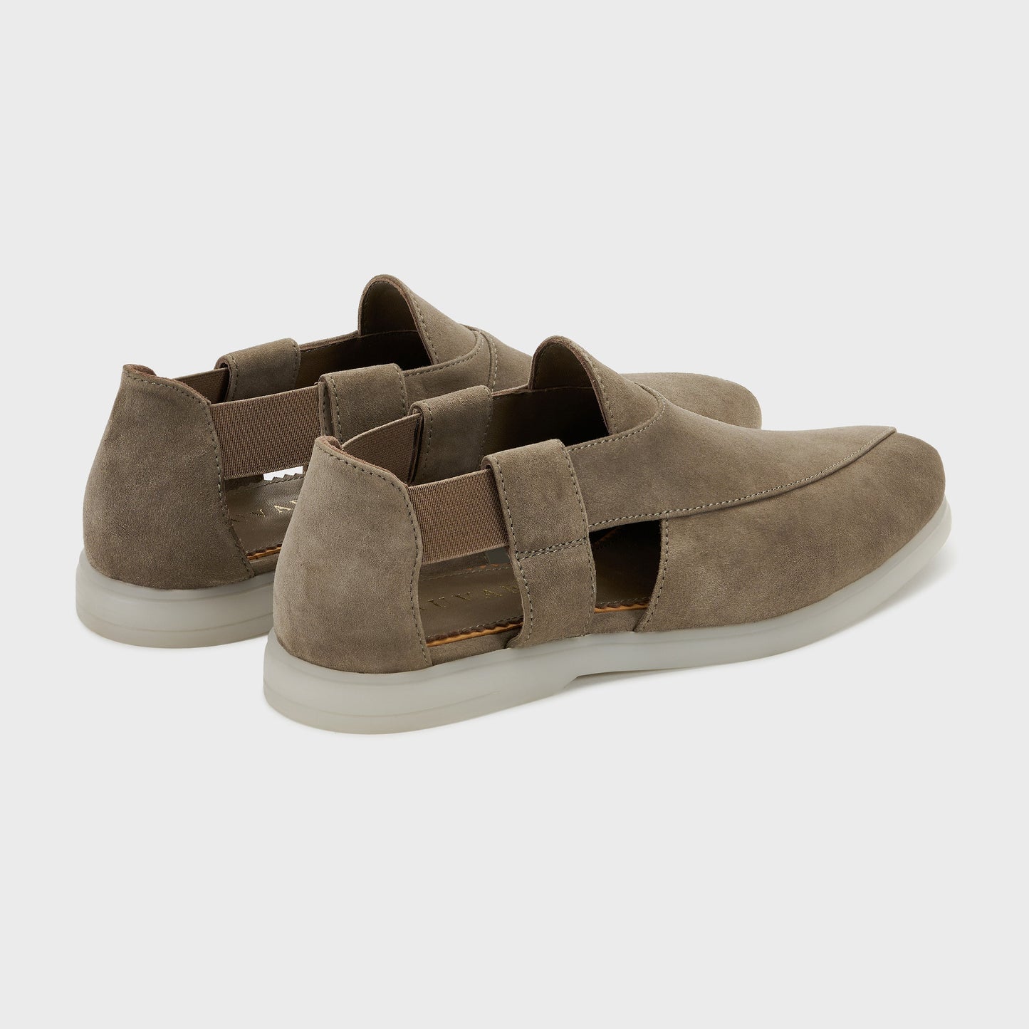 Summer Peshauri | Taupe Suede