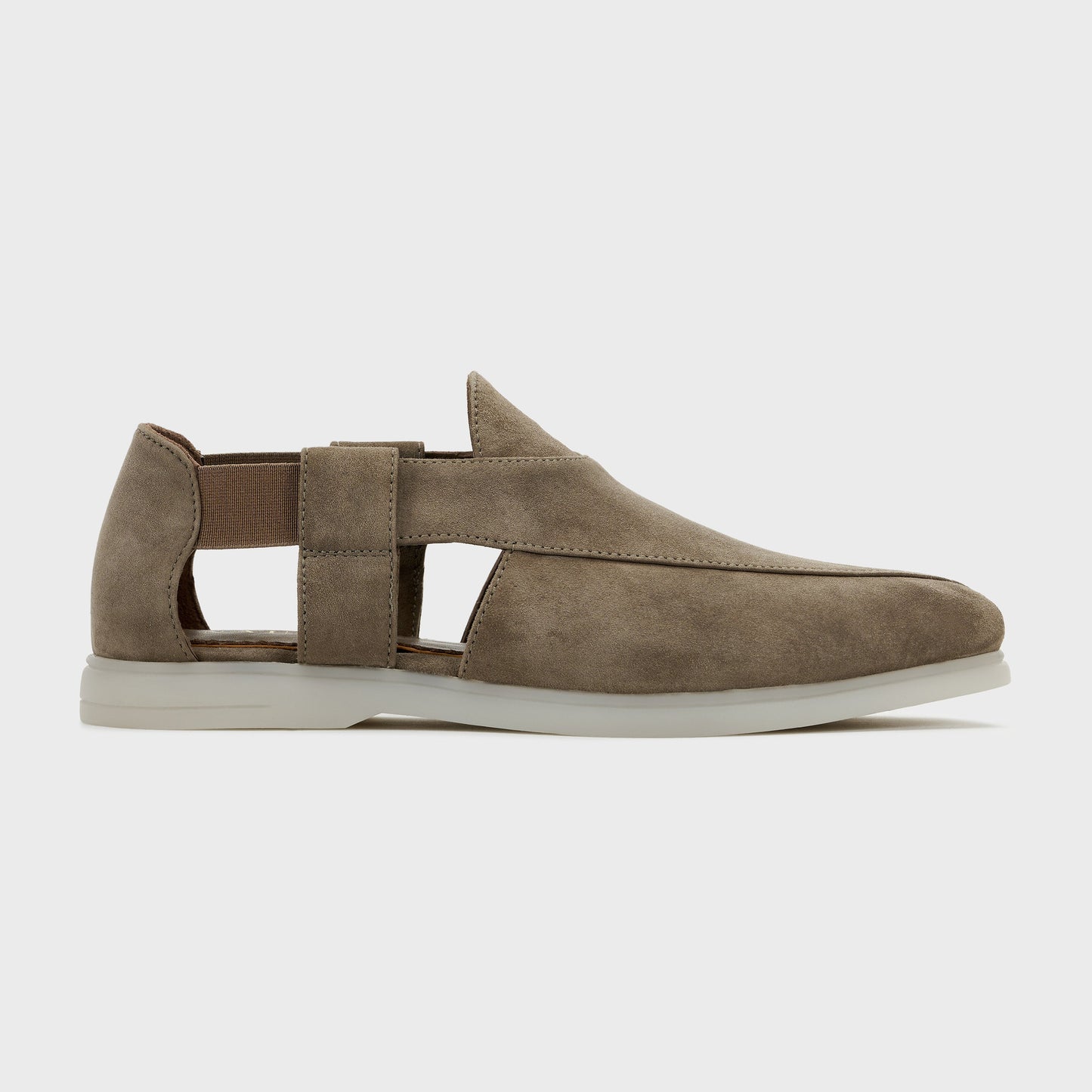 Summer Peshauri | Taupe Suede