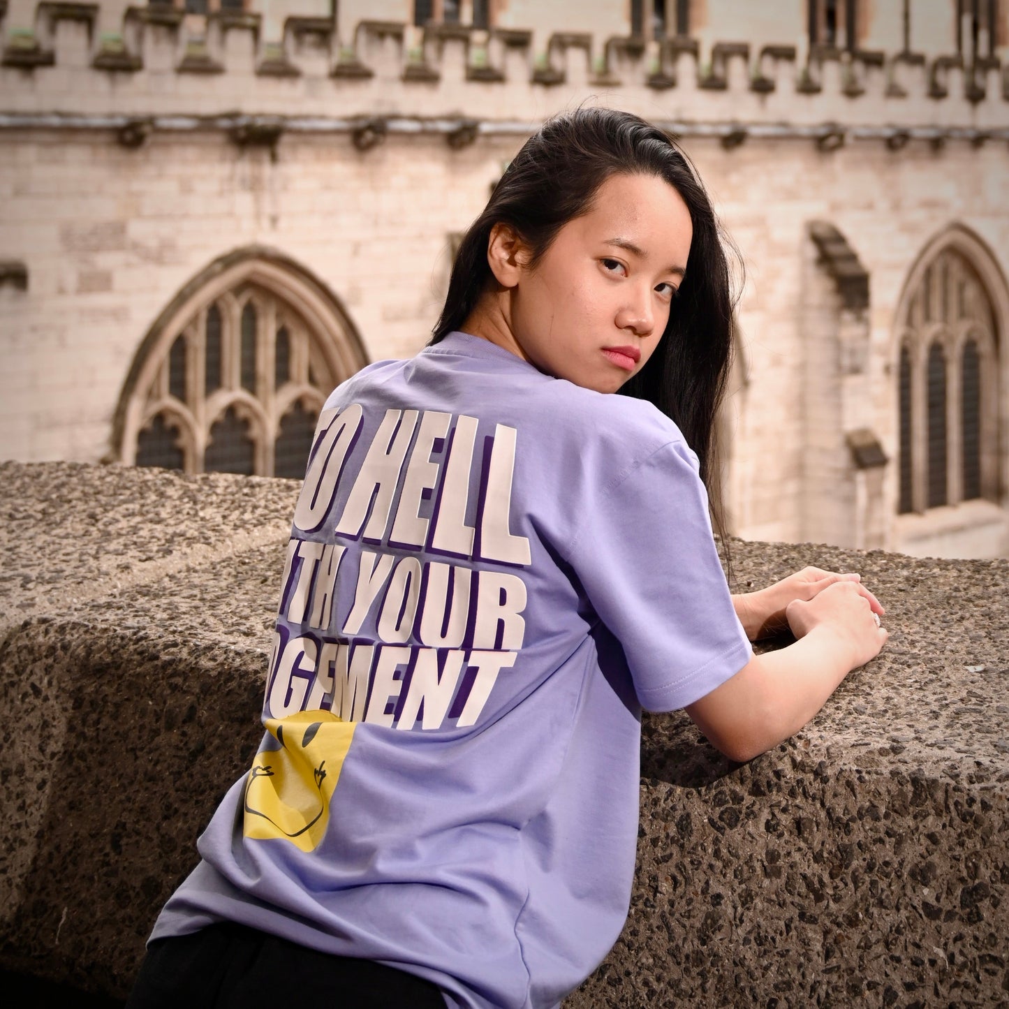 Unisex To Hell with your judgment T-shirt