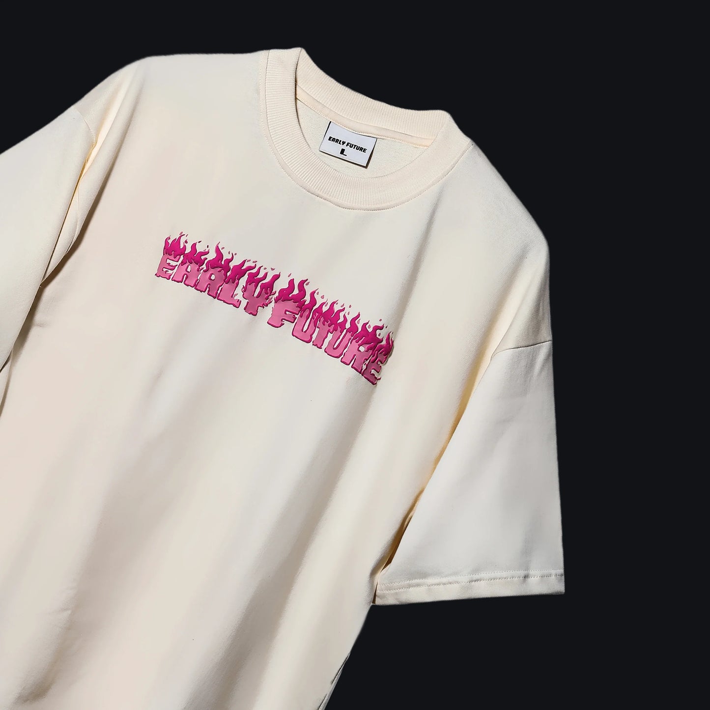 "NOT A PINK PANTHER" Pale Cream Tee.