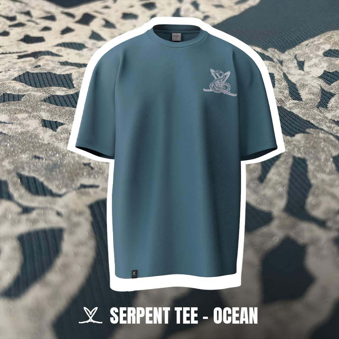 Unisex SERPENT TEE - OCEAN