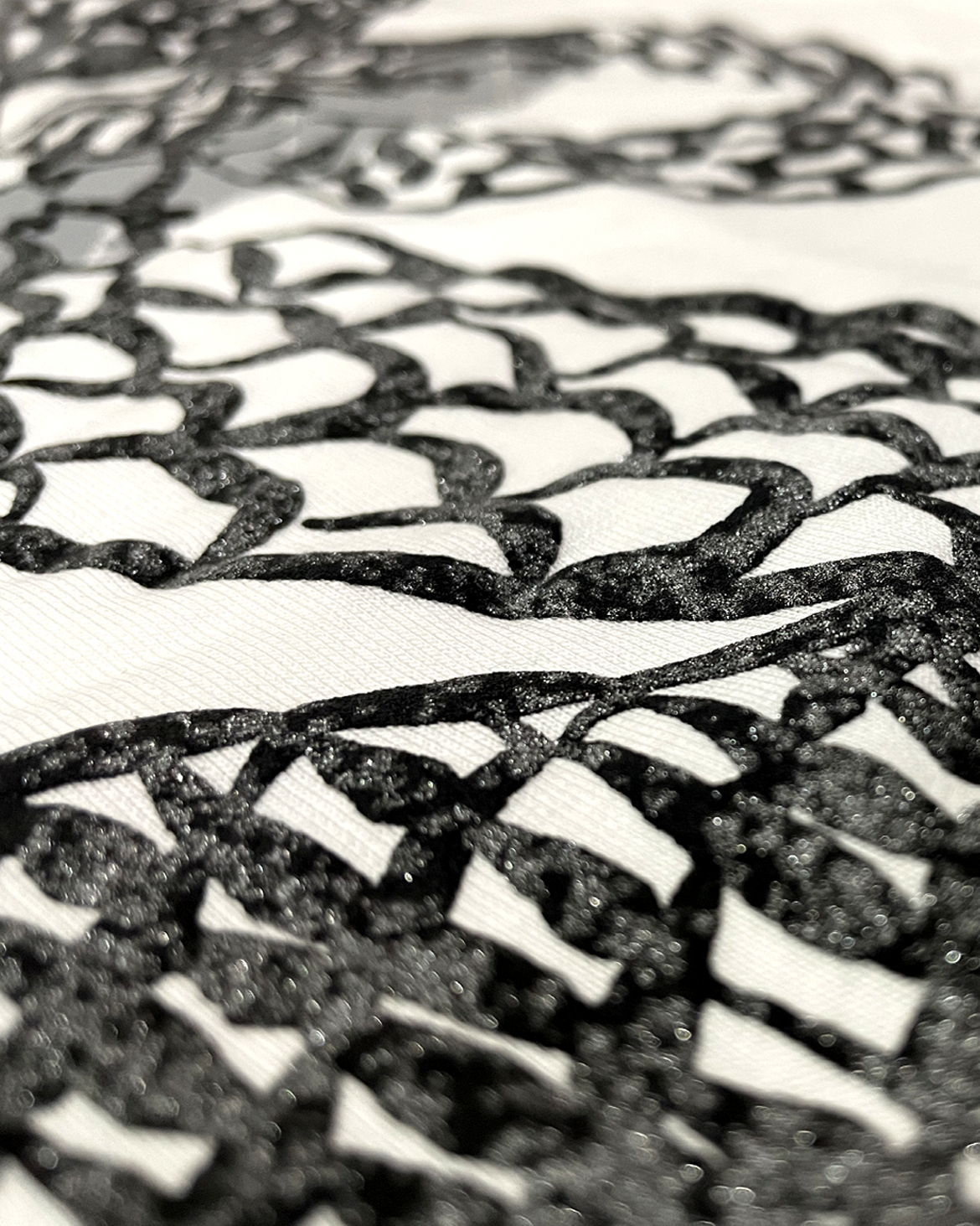 Unisex SERPENT TEE - OFF WHITE