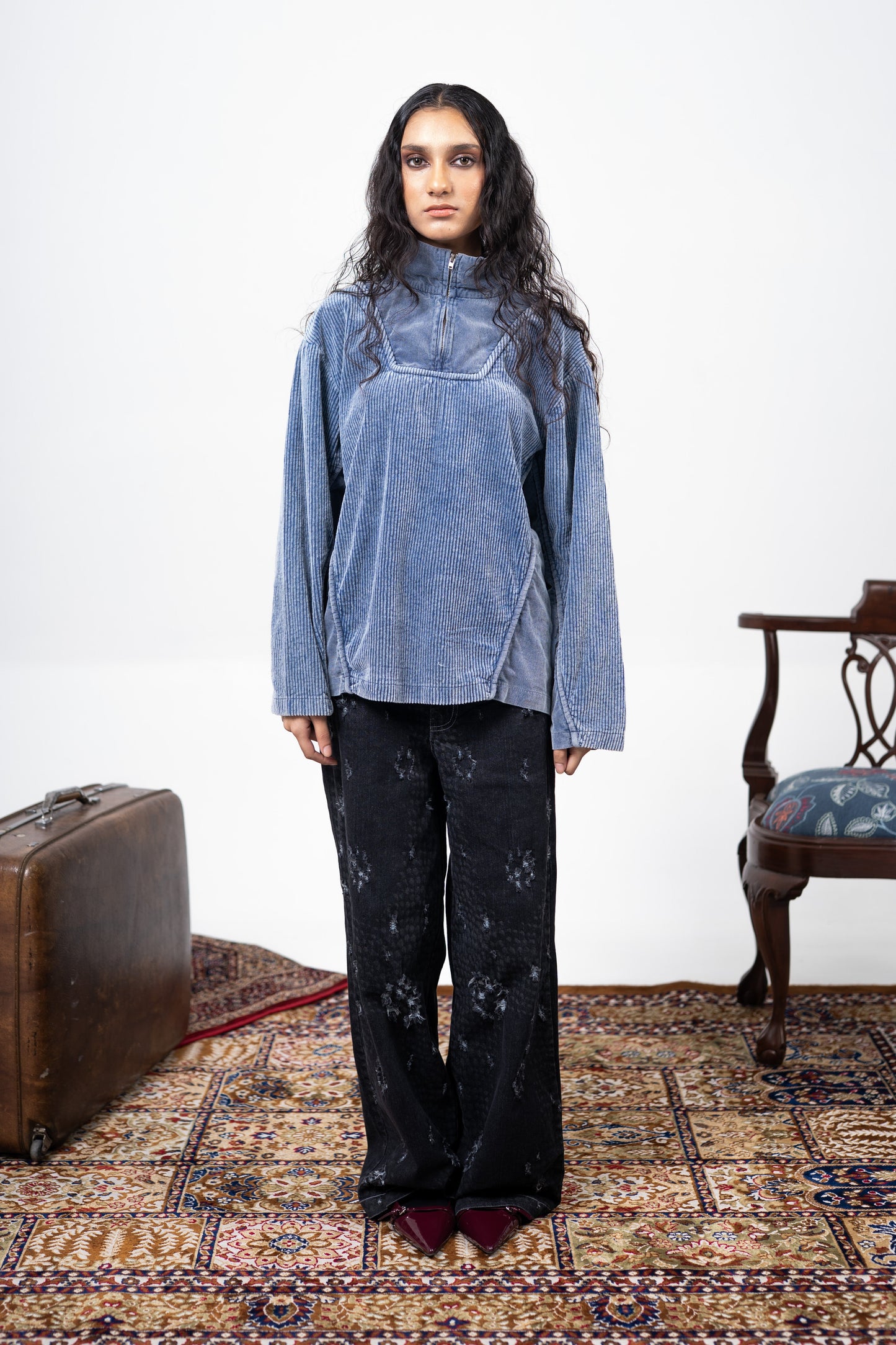 Dual Corded Unisex Pullover