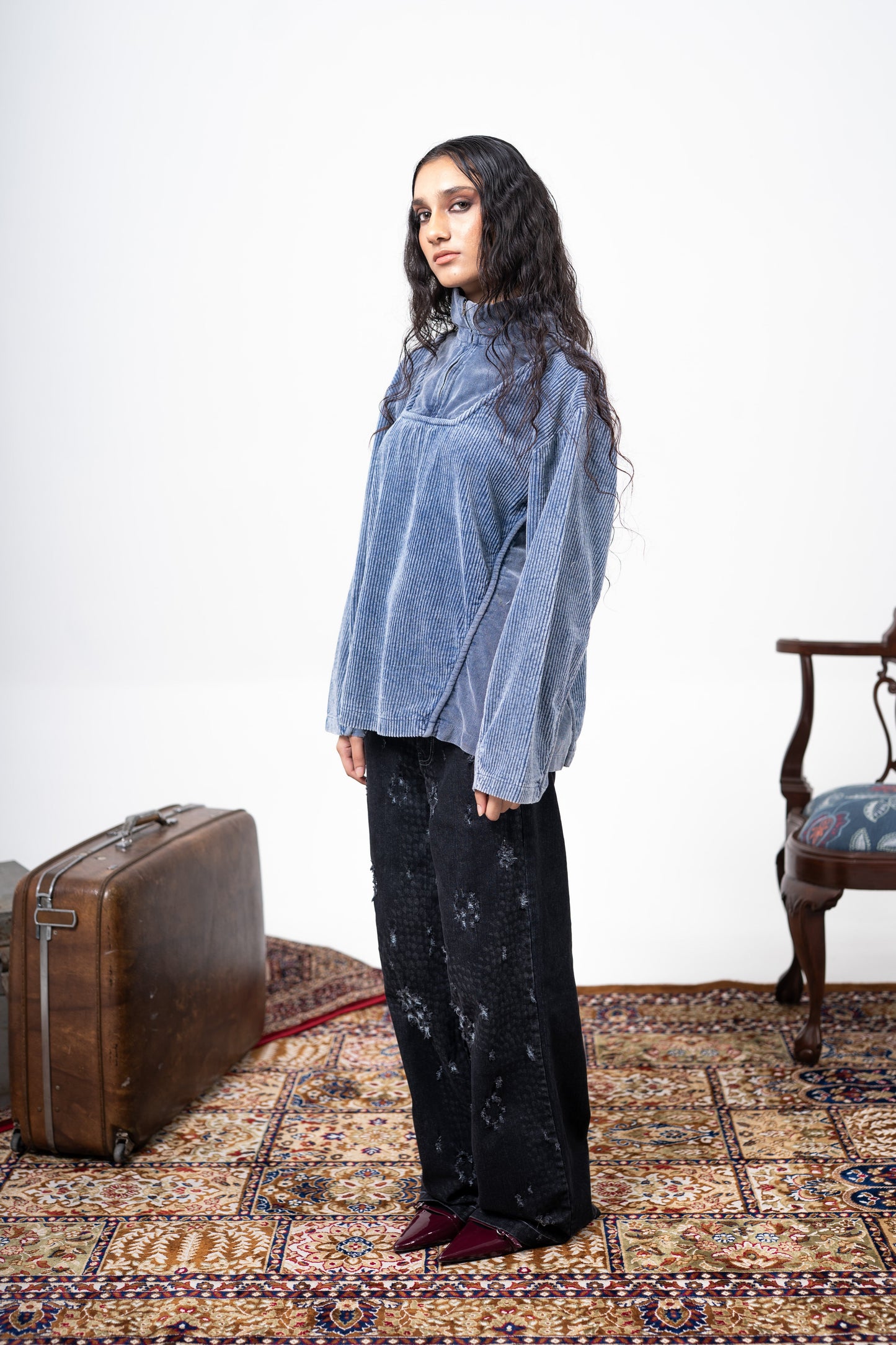 Dual Corded Unisex Pullover