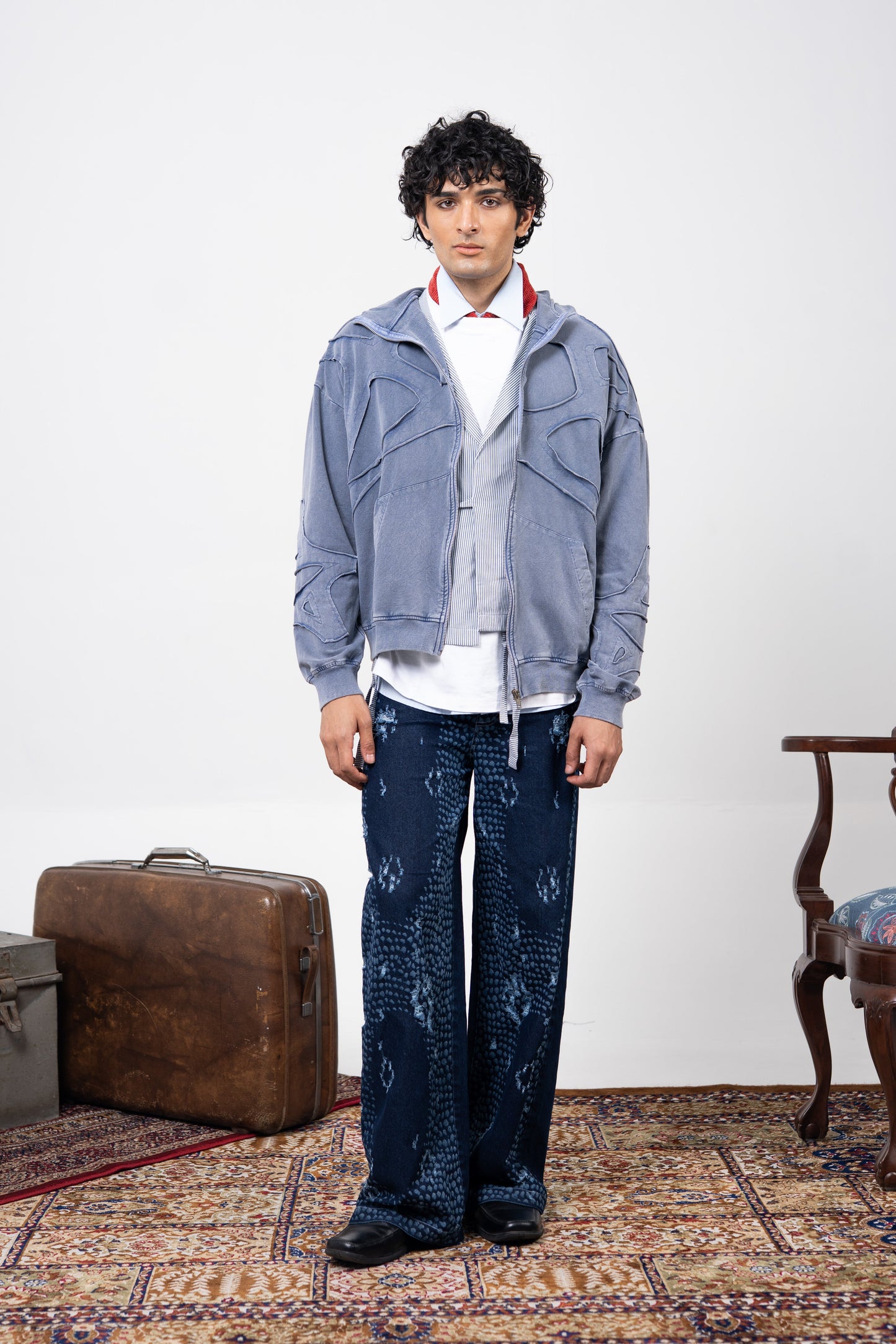 Snake Charmer Denim- Blue