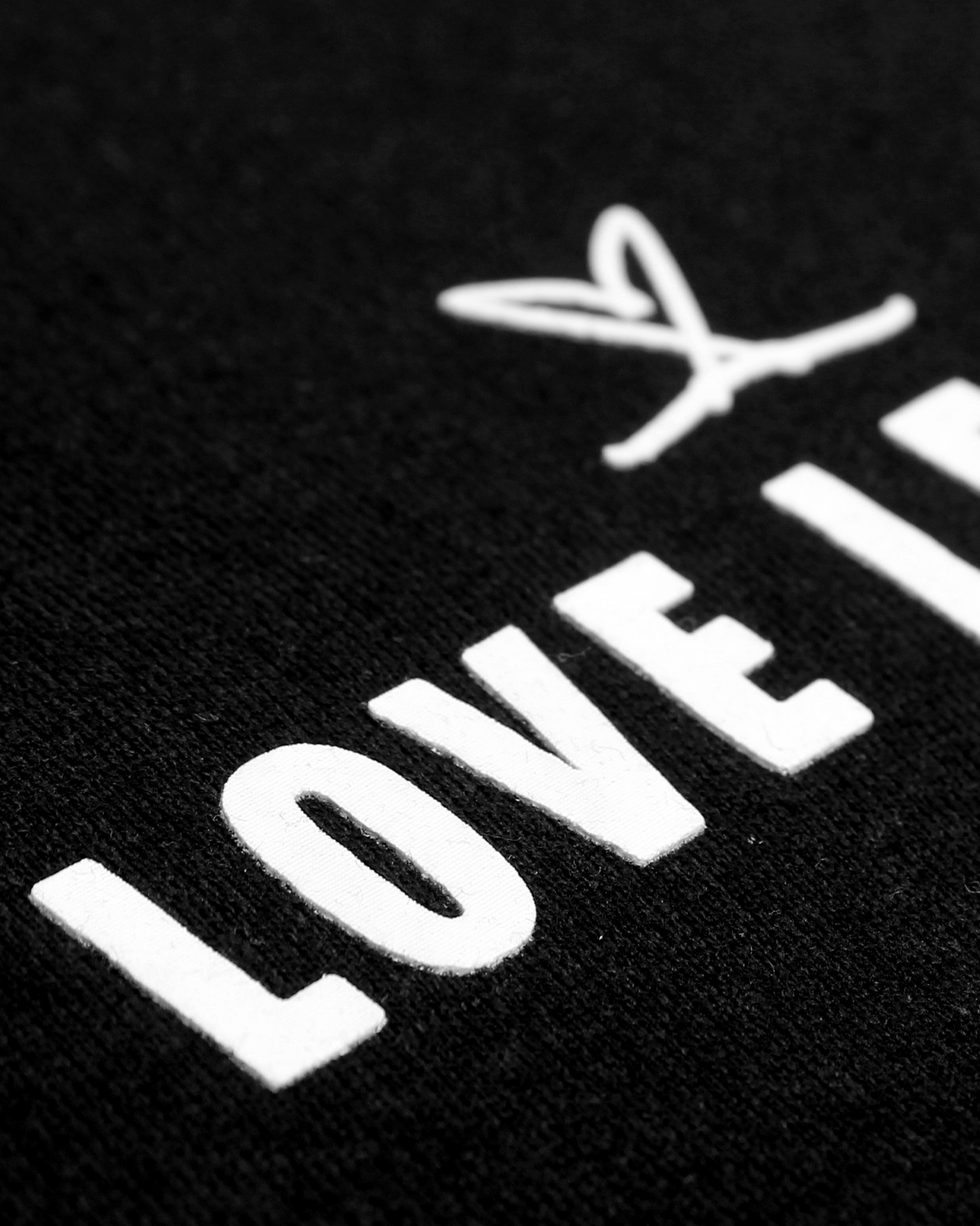 Unisex START OVER TEE - BLACK