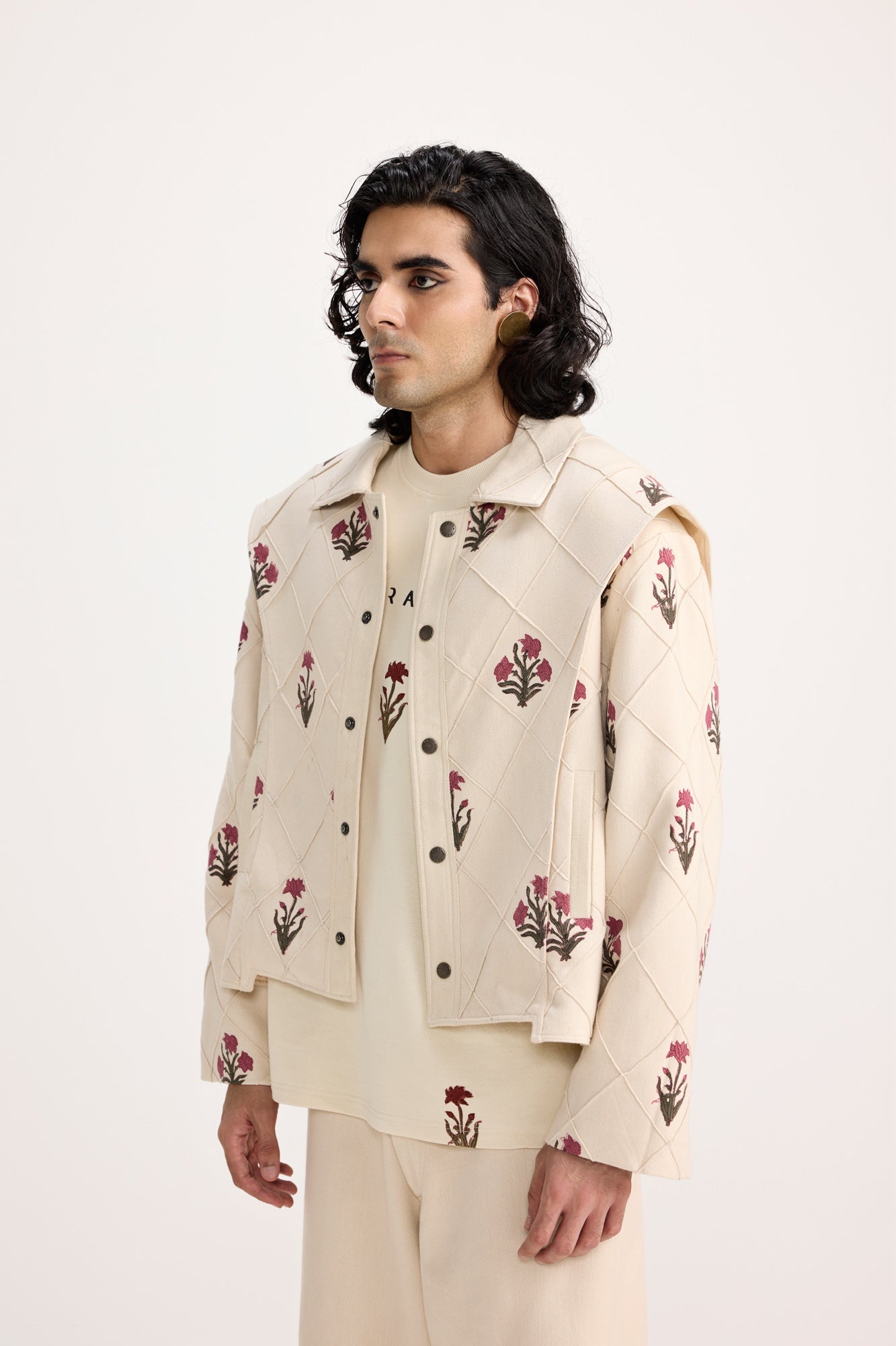 Sanganeri Blockprint - Jacket