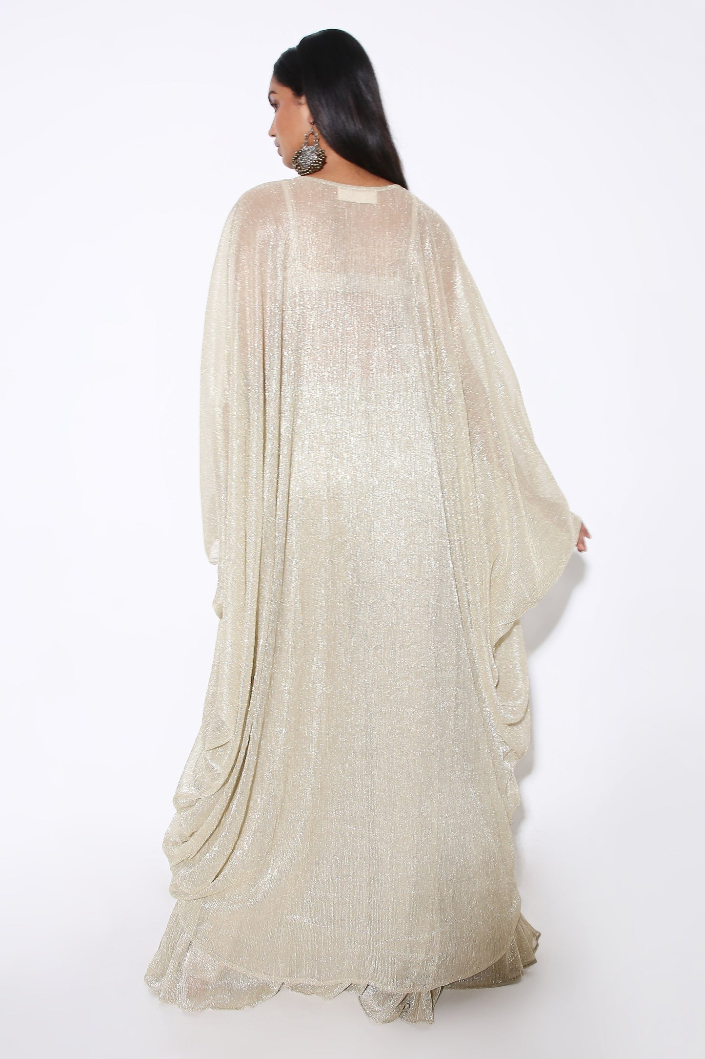 Sheer Kaftan-Kaftan - Monokrom