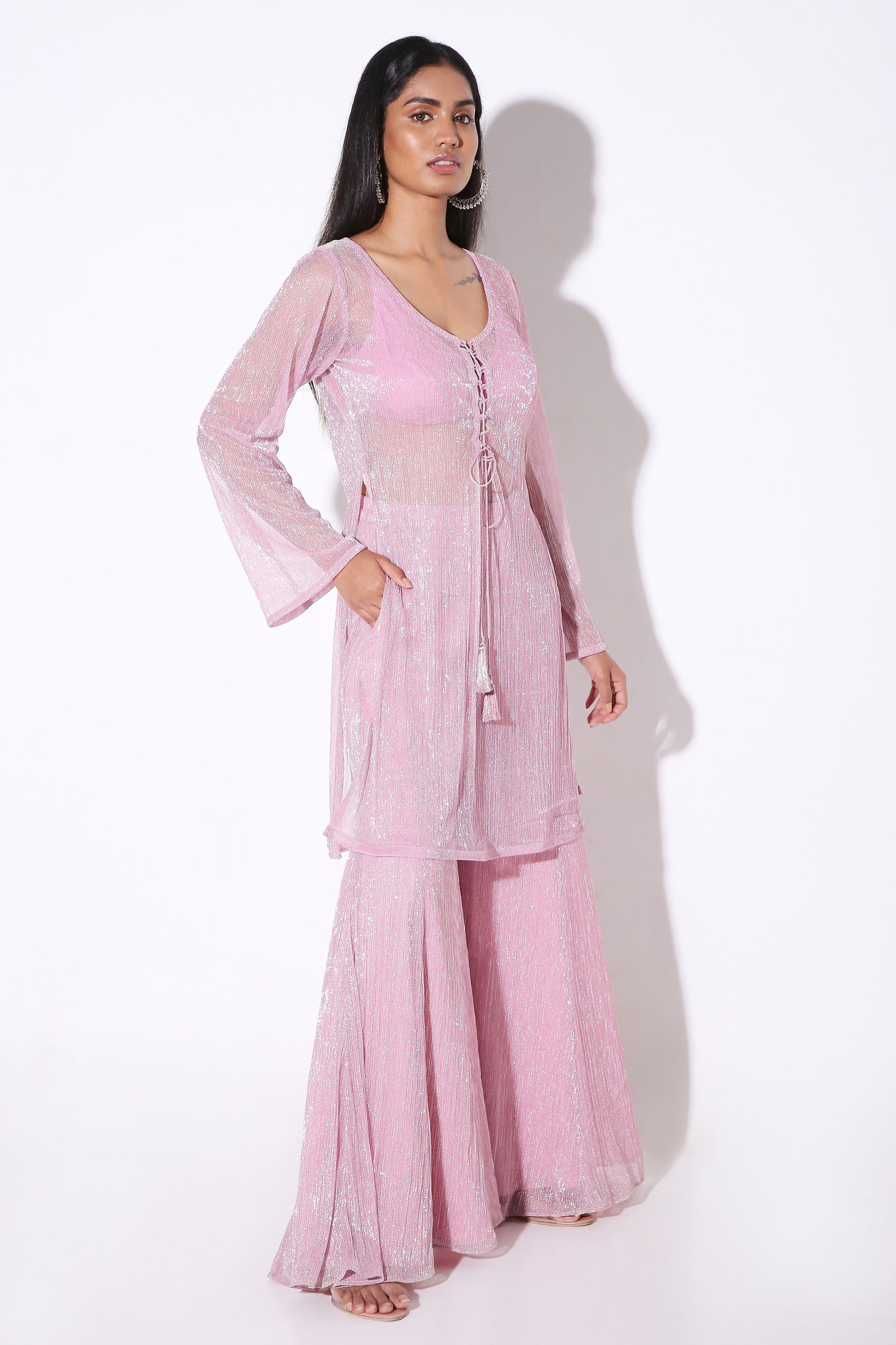 Sheer Kurta-Kurta - Monokrom