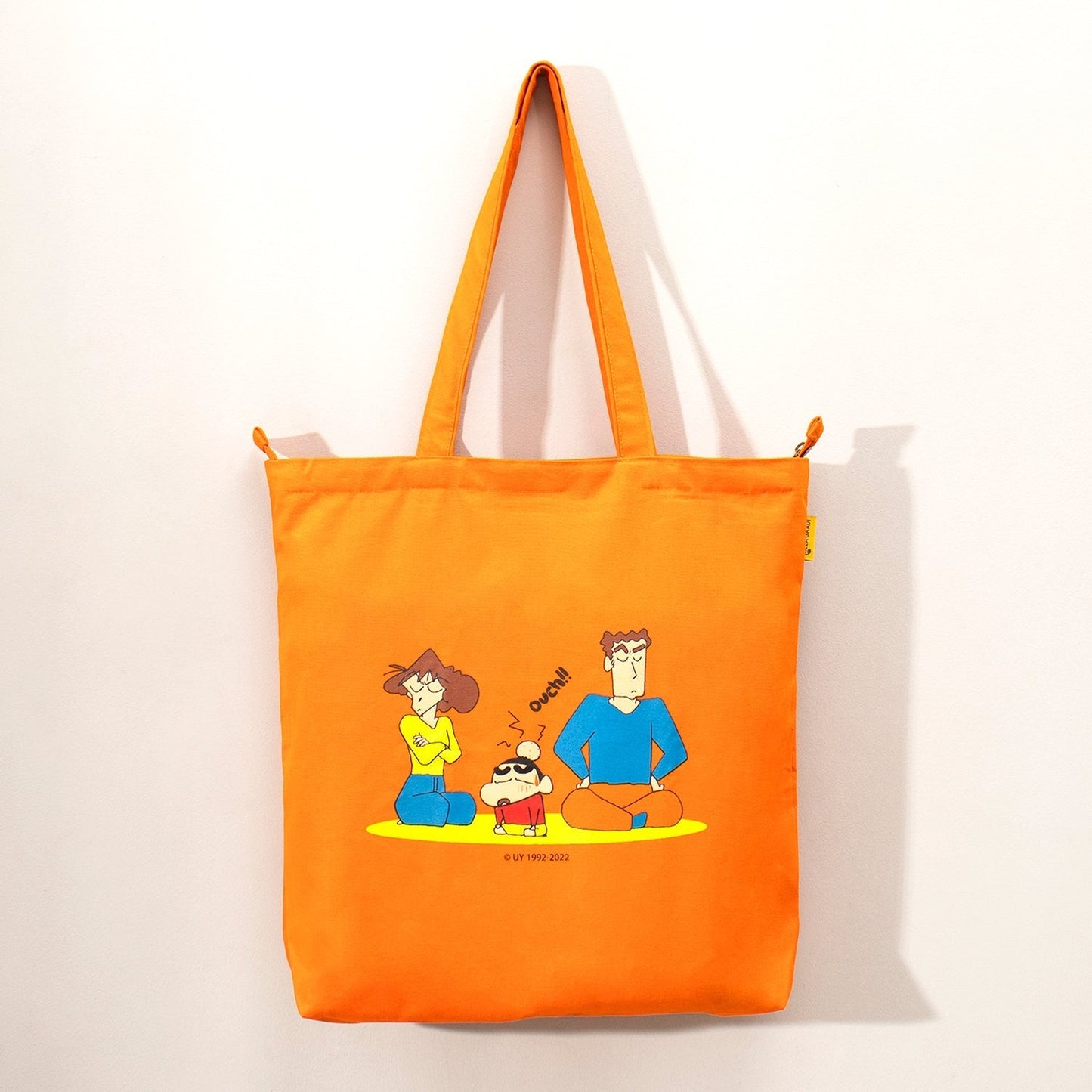Shinchan: Family Zipper Tote Bag