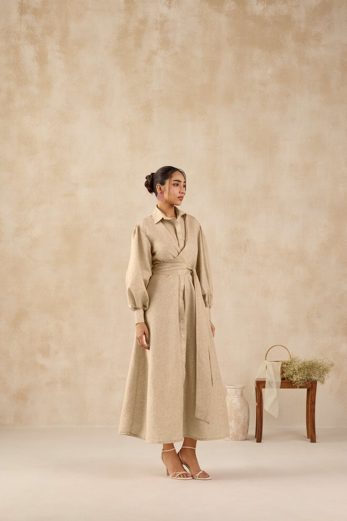 Dubai DRESS- MOCHA BROWN