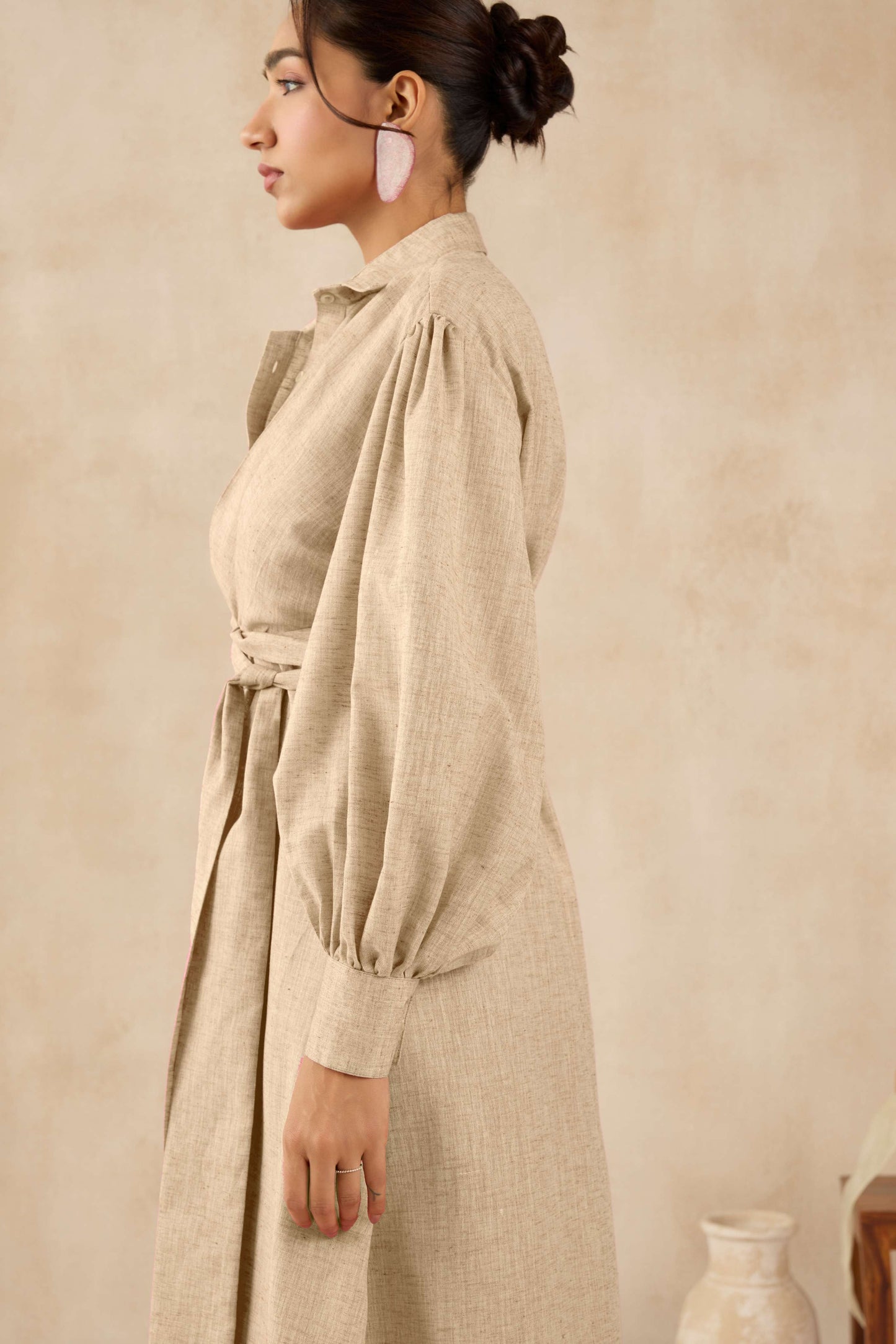 Dubai DRESS- MOCHA BROWN