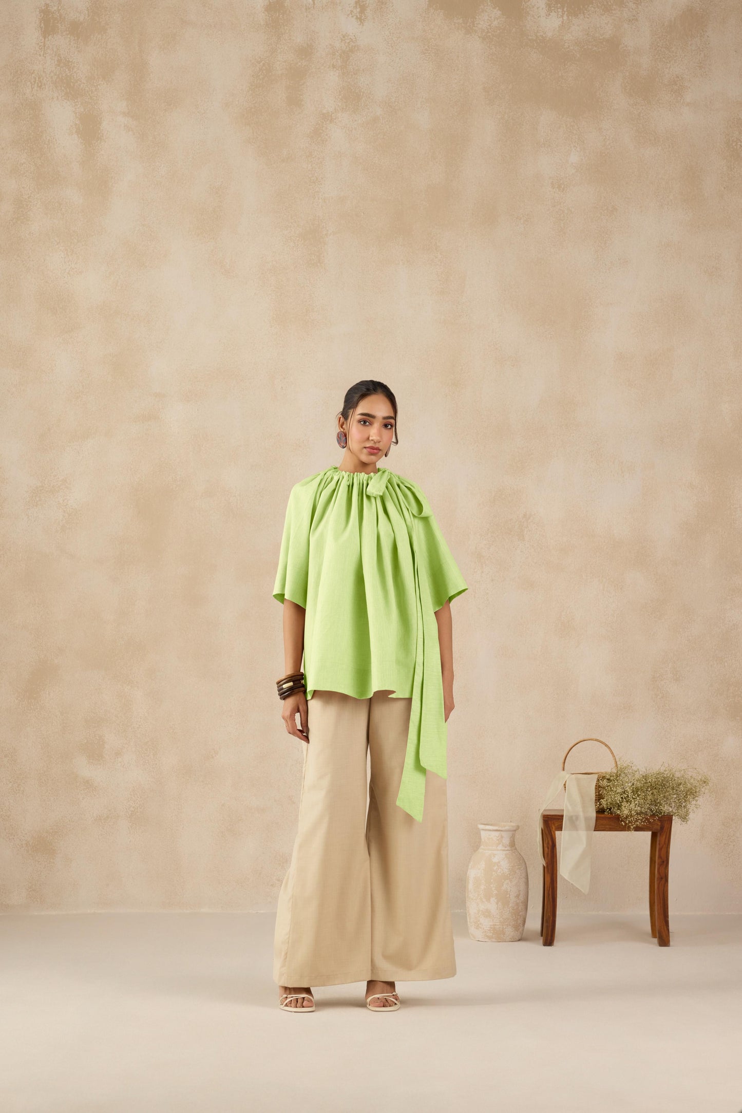 Cappadocia Top- Lime Green