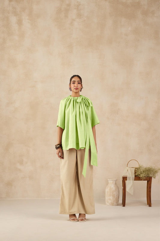 Cappadocia Top- Lime Green