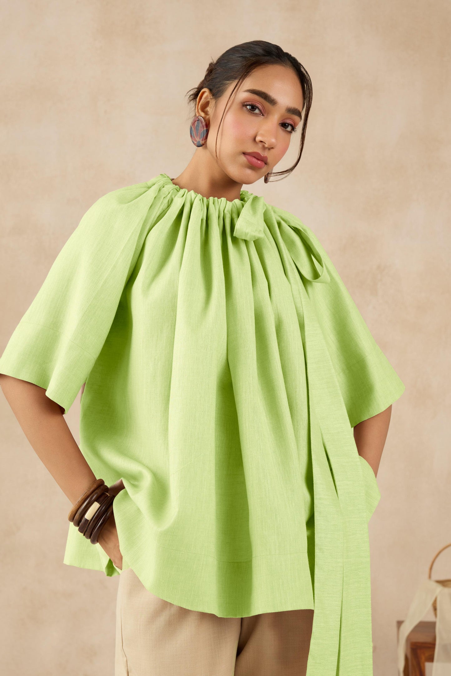 Cappadocia Top- Lime Green