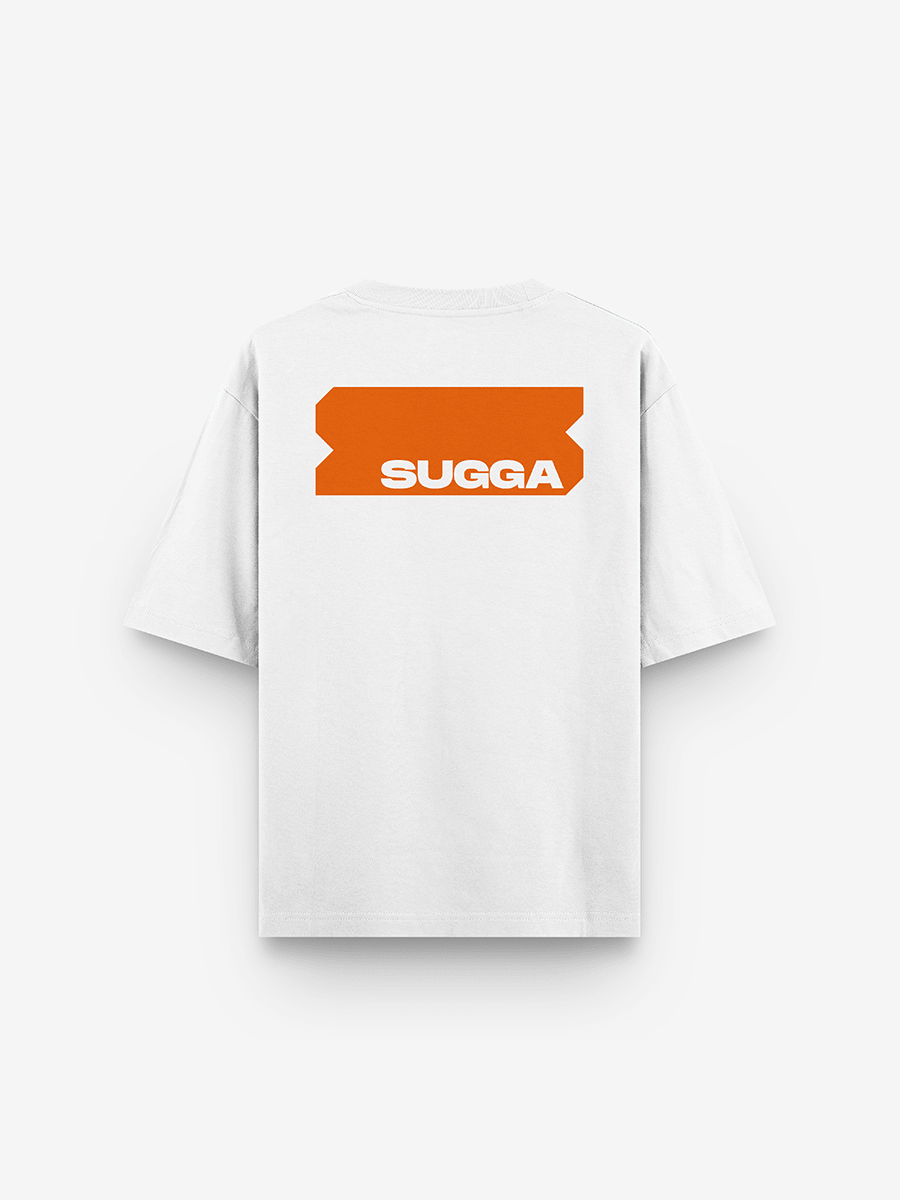 Sugga Stamp Tshirt - White