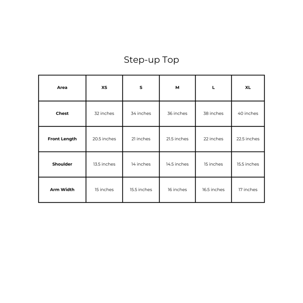 Step-up Top