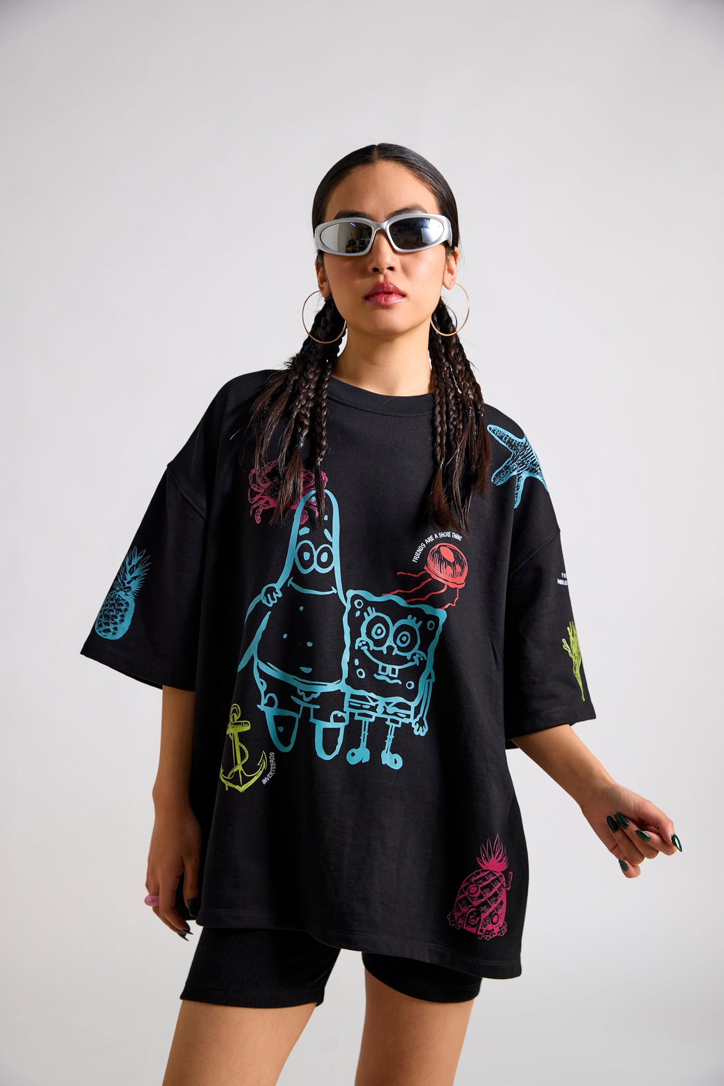 Spongebob:Best Day Ever Oversized T-shirt