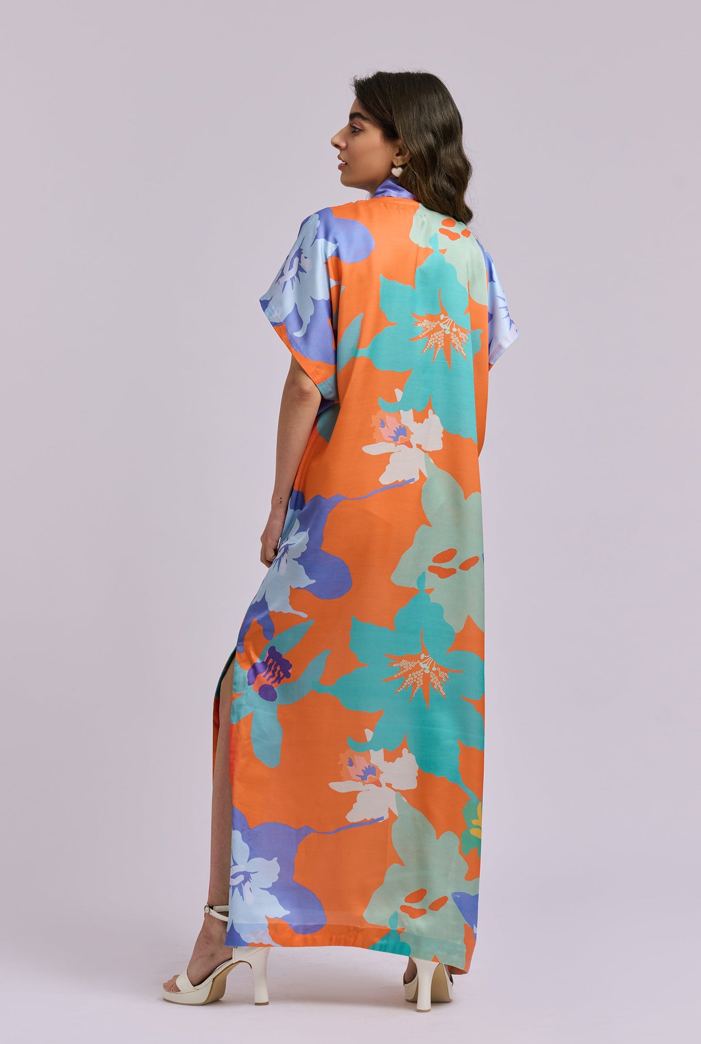 Josie Multi Color Floor Length Kaftan