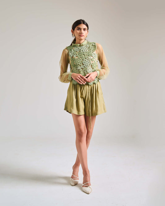 Nysa Buckle Shorts
