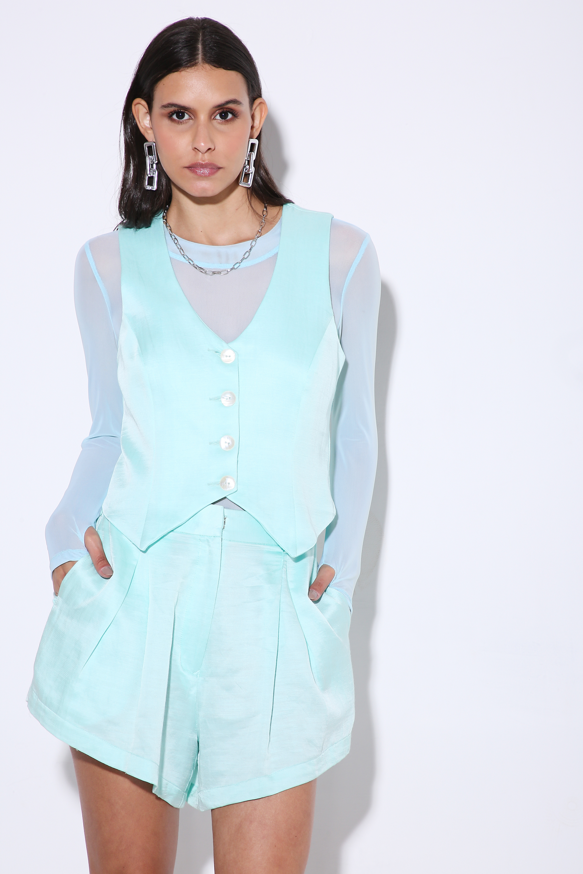 Vaasket - Waistcoat - Solid-inners&tanks - Monokrom