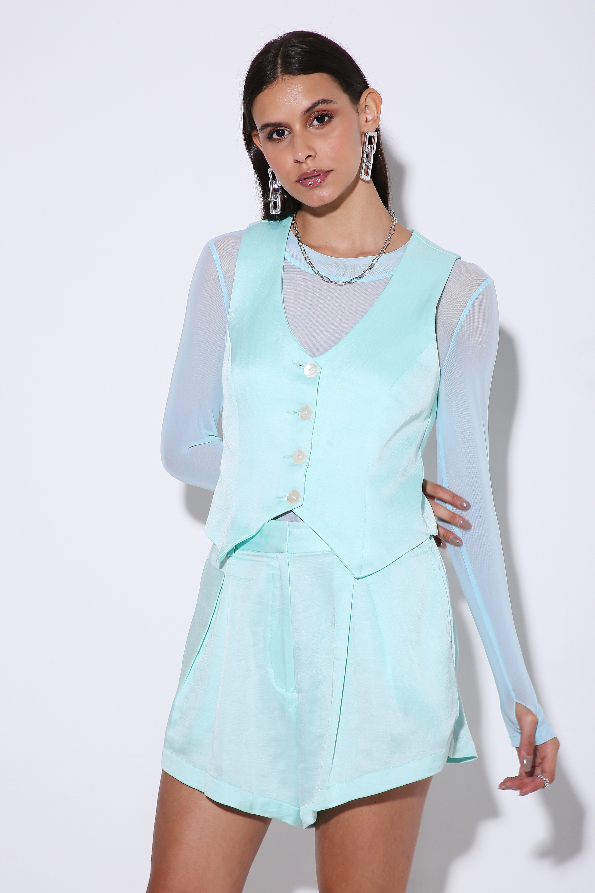 Vaasket - Waistcoat - Solid-inners&tanks - Monokrom