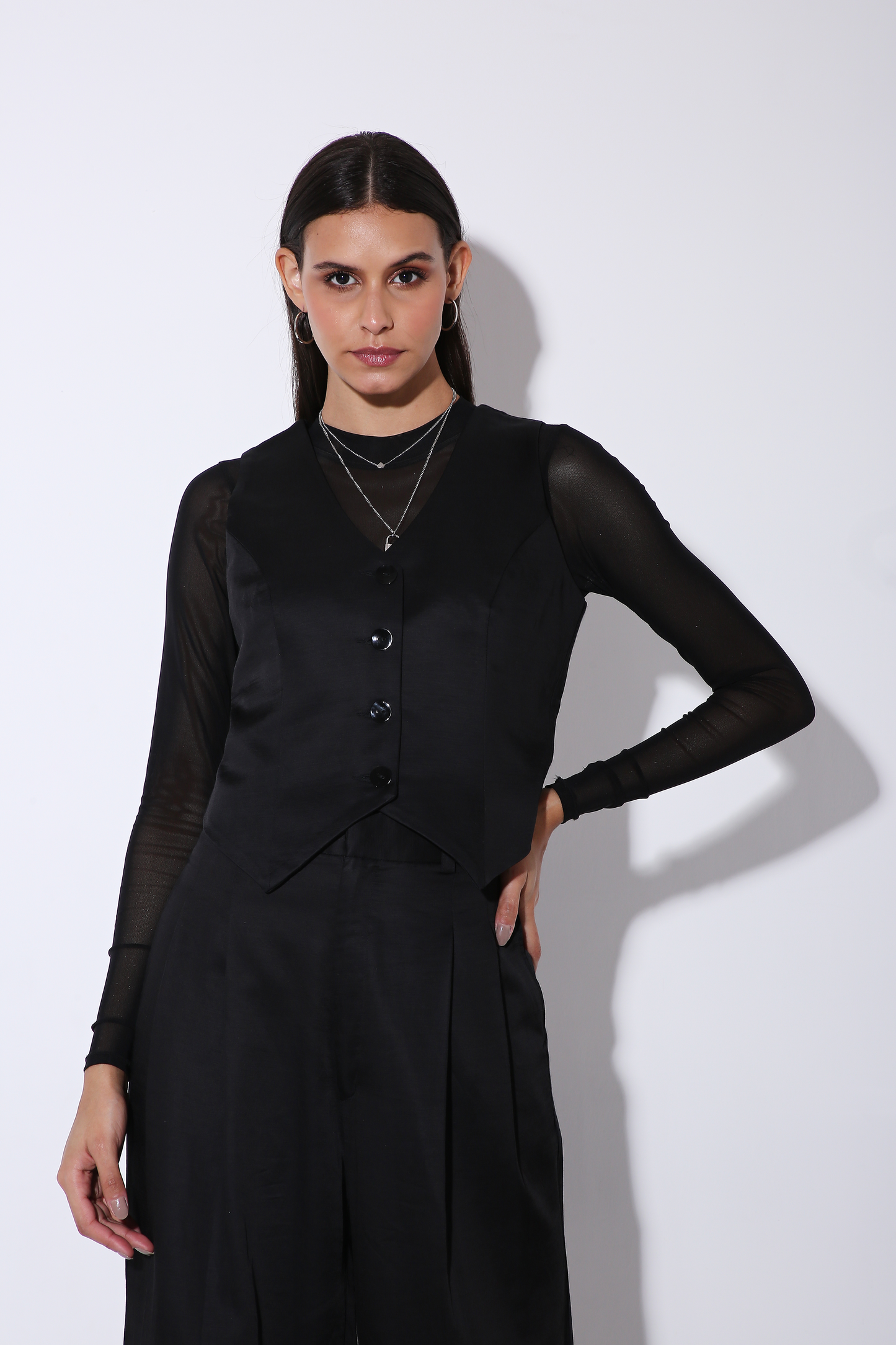 Vaasket - Waistcoat - Solid-inners&tanks - Monokrom