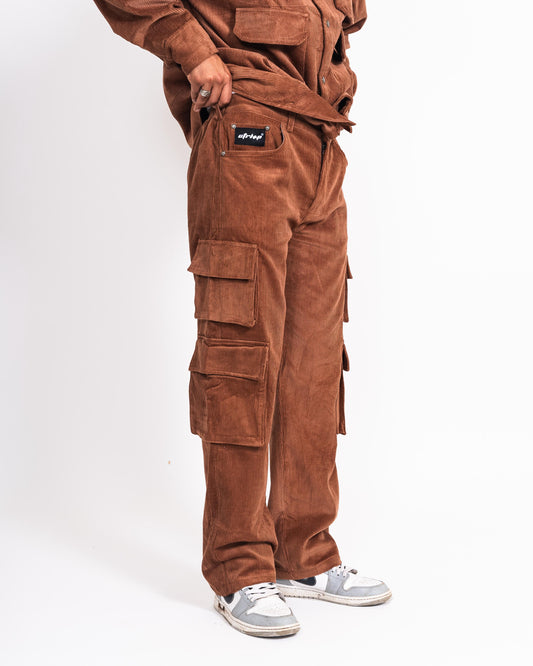 CORDUROY CARGO PANTS