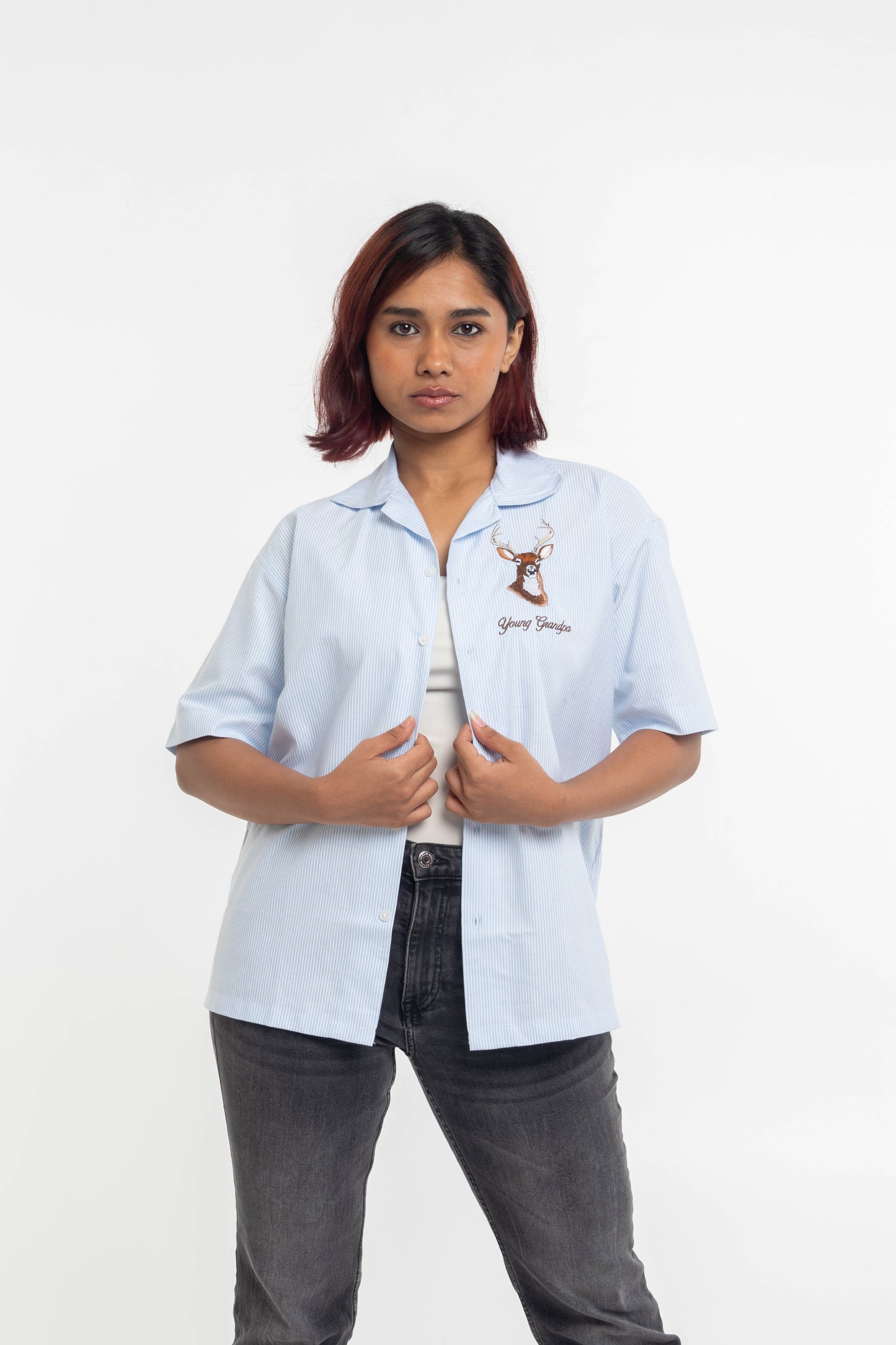 BLUE STRIPES SHIRT