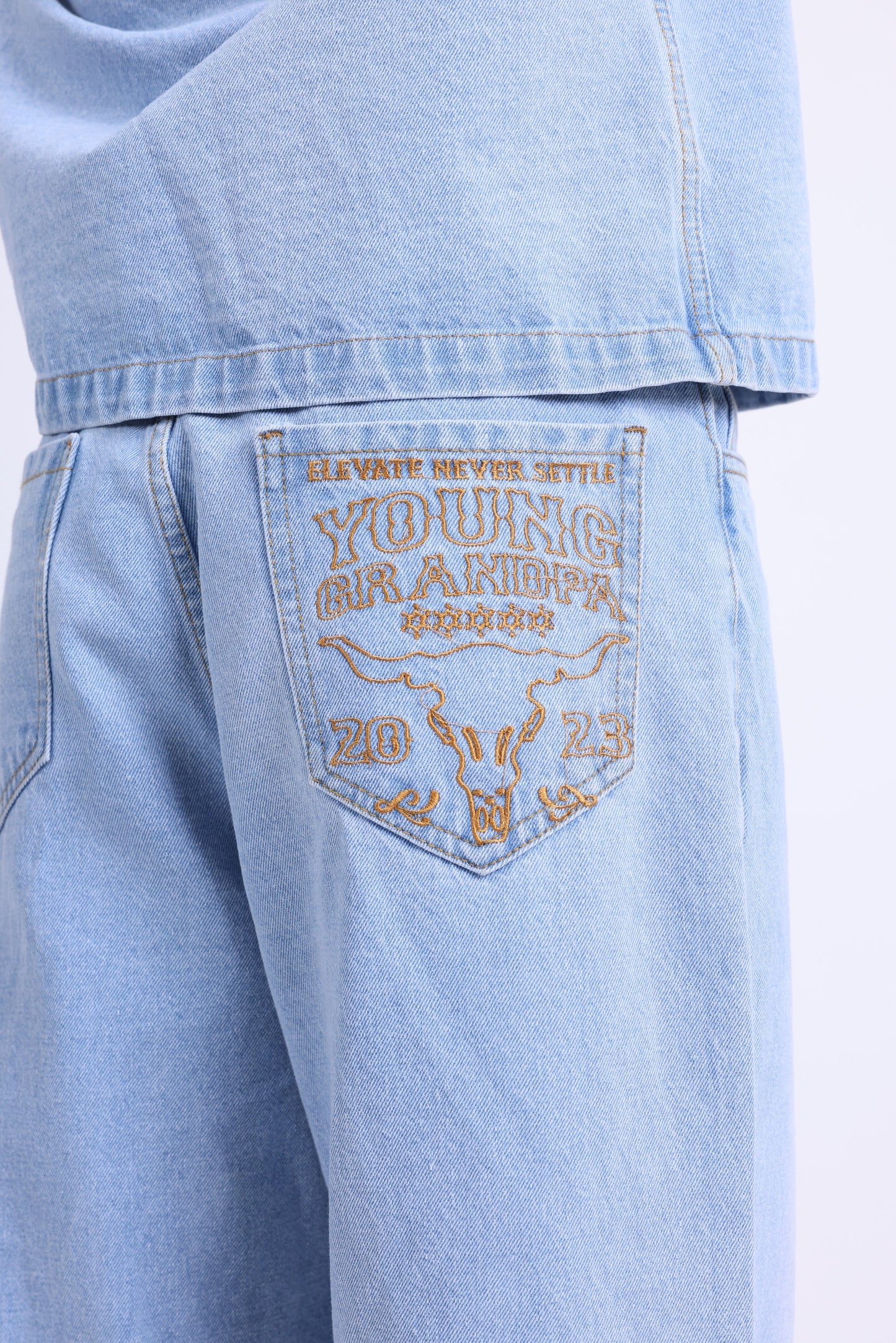 WESTERN BLUE DENIMS