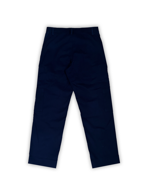 Unisex ZIP UP WORK PANTS IN NAVY BLUE