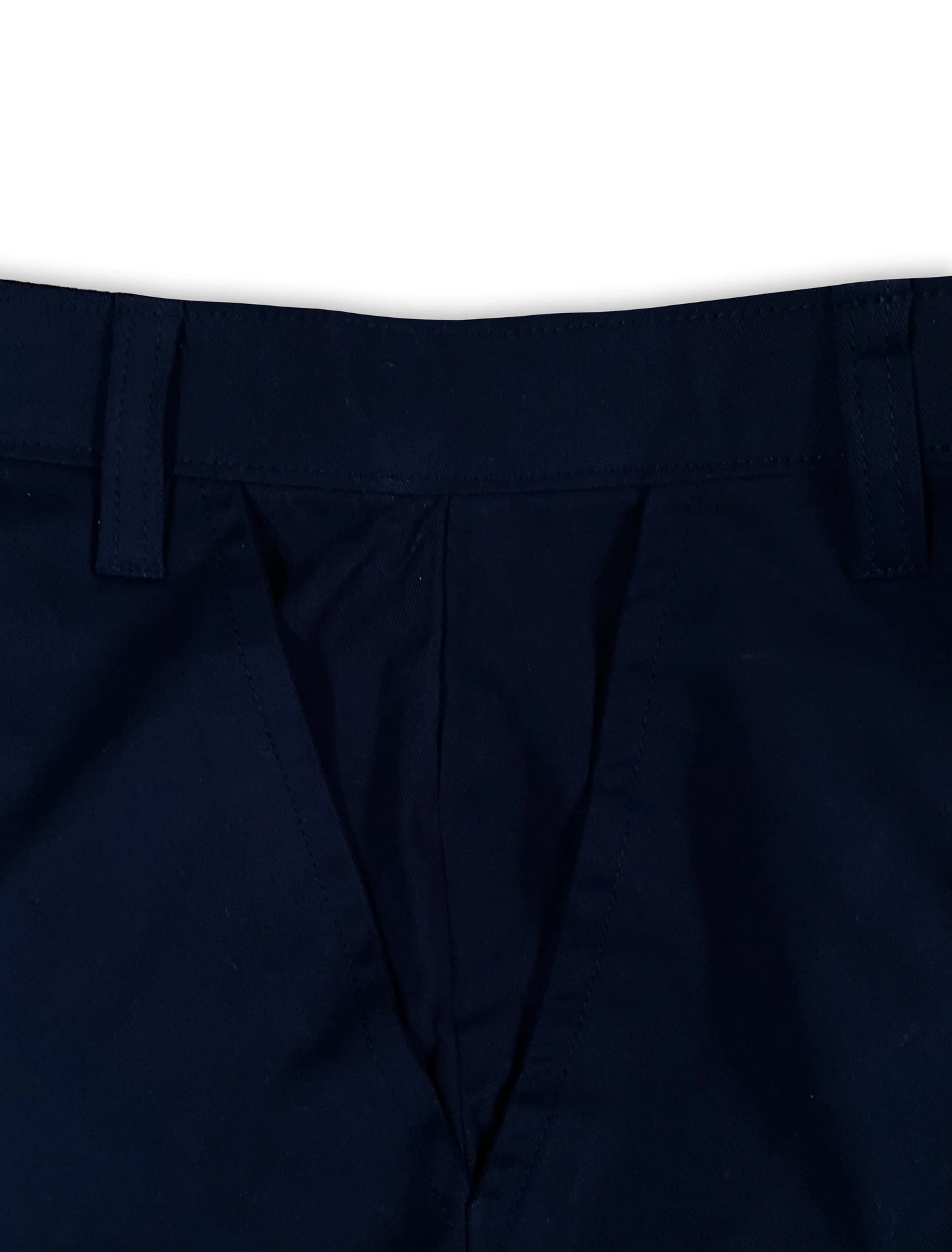 ZIP UP WORK PANTS IN NAVY BLUE