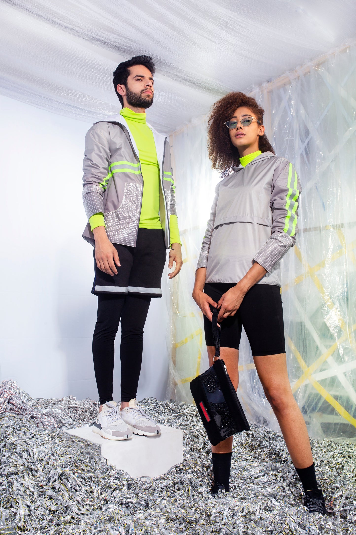 Reflective Neon Green