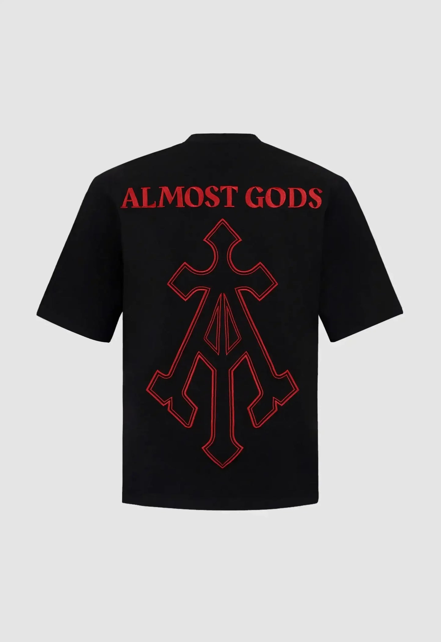 Alpha Cross Embroidered Relaxed Tee